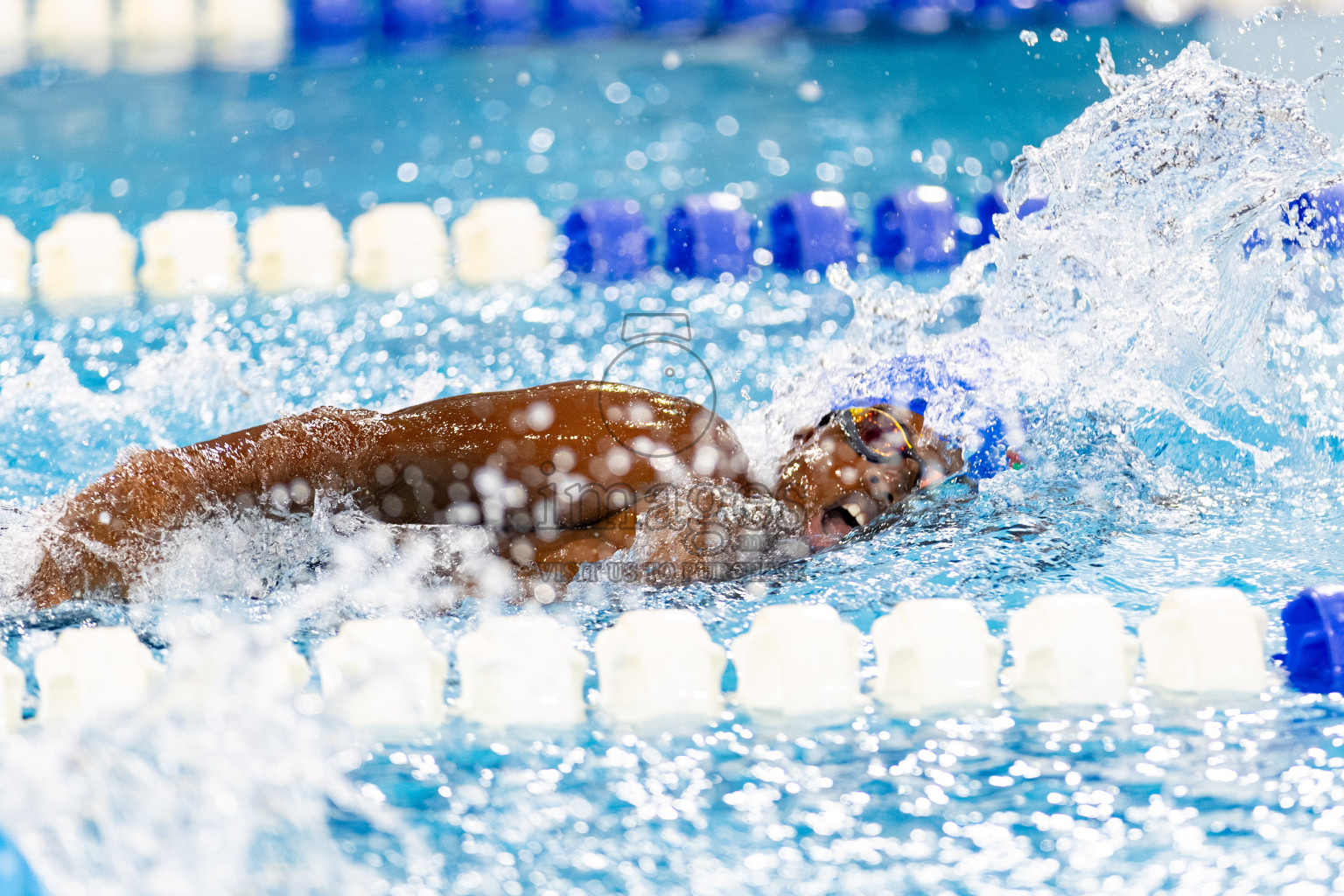 Day 2 of BML 6th National Kids Swimming Kids Festival 2025 held in Hulhumale', Maldives on Tuesday, 4th November 2024. Photos: Hassan Simah / images.mv
