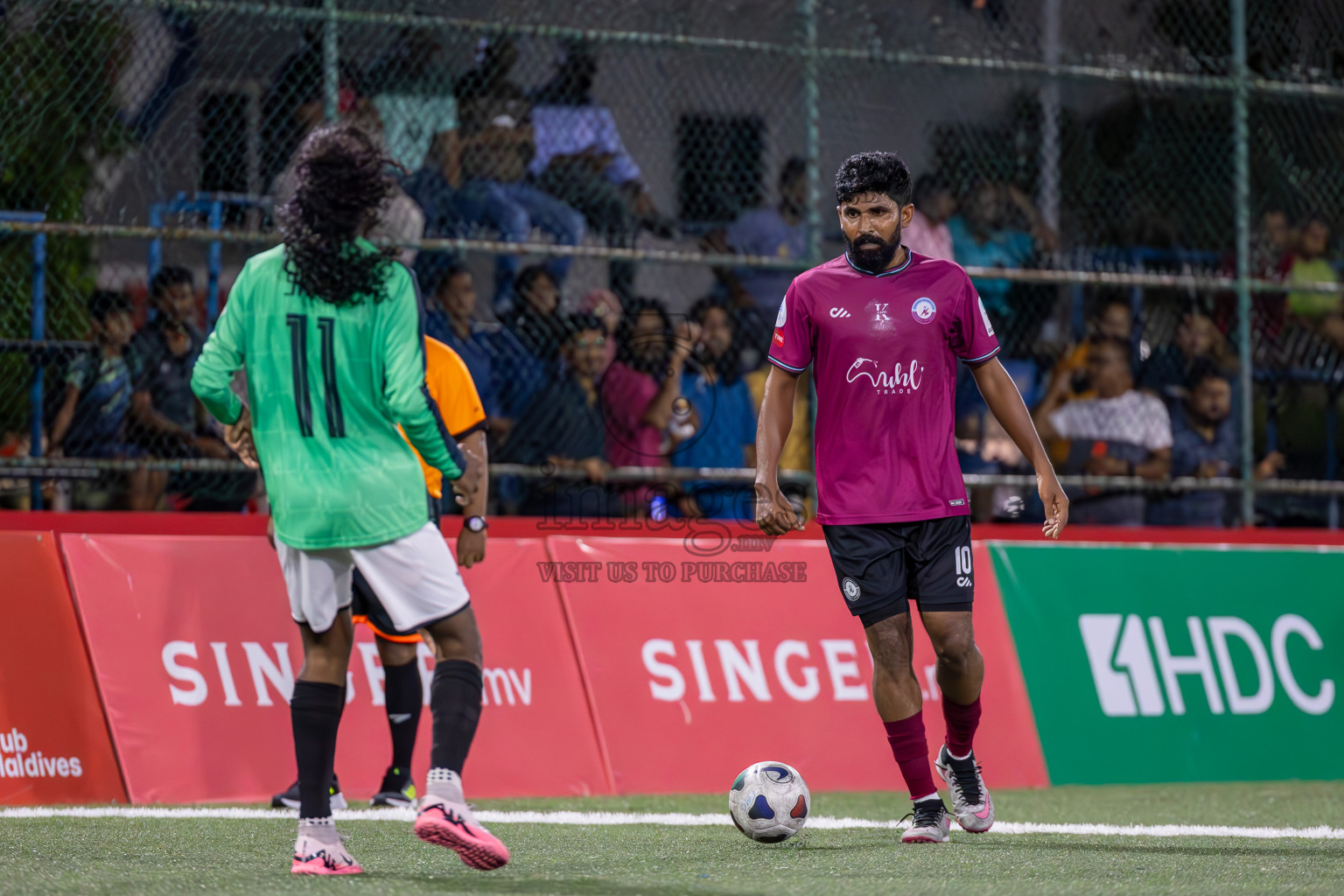 Kulhivaru Vuzaara vs HHRC in Club Maldives Classic 2024 held in Rehendi Futsal Ground, Hulhumale', Maldives on Sunday, 8th September 2024. 
Photos: Ismail Thoriq / images.mv