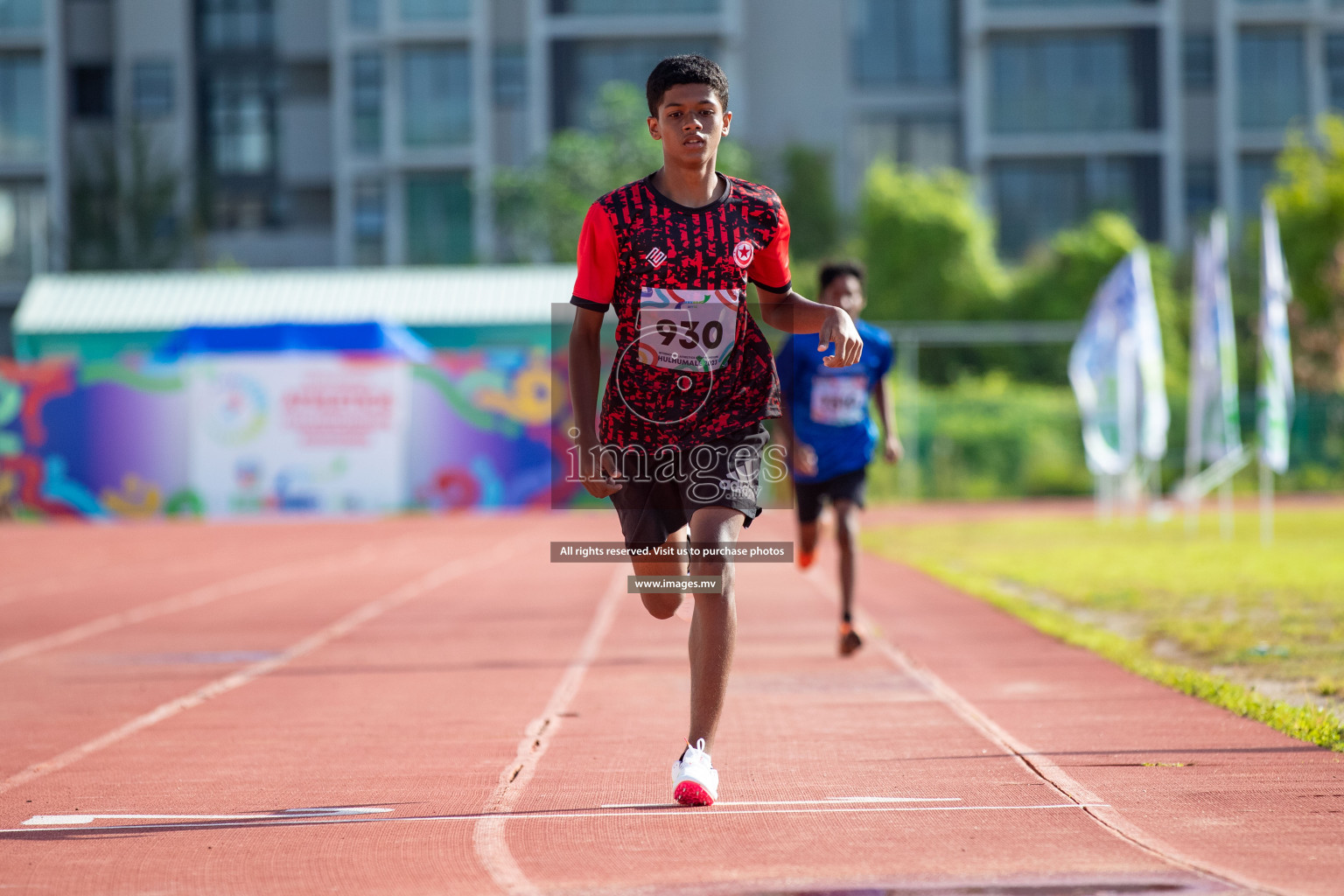 Day three of Inter School Athletics Championship 2023 was held at Hulhumale' Running Track at Hulhumale', Maldives on Tuesday, 16th May 2023. Photos: Nausham Waheed / images.mv