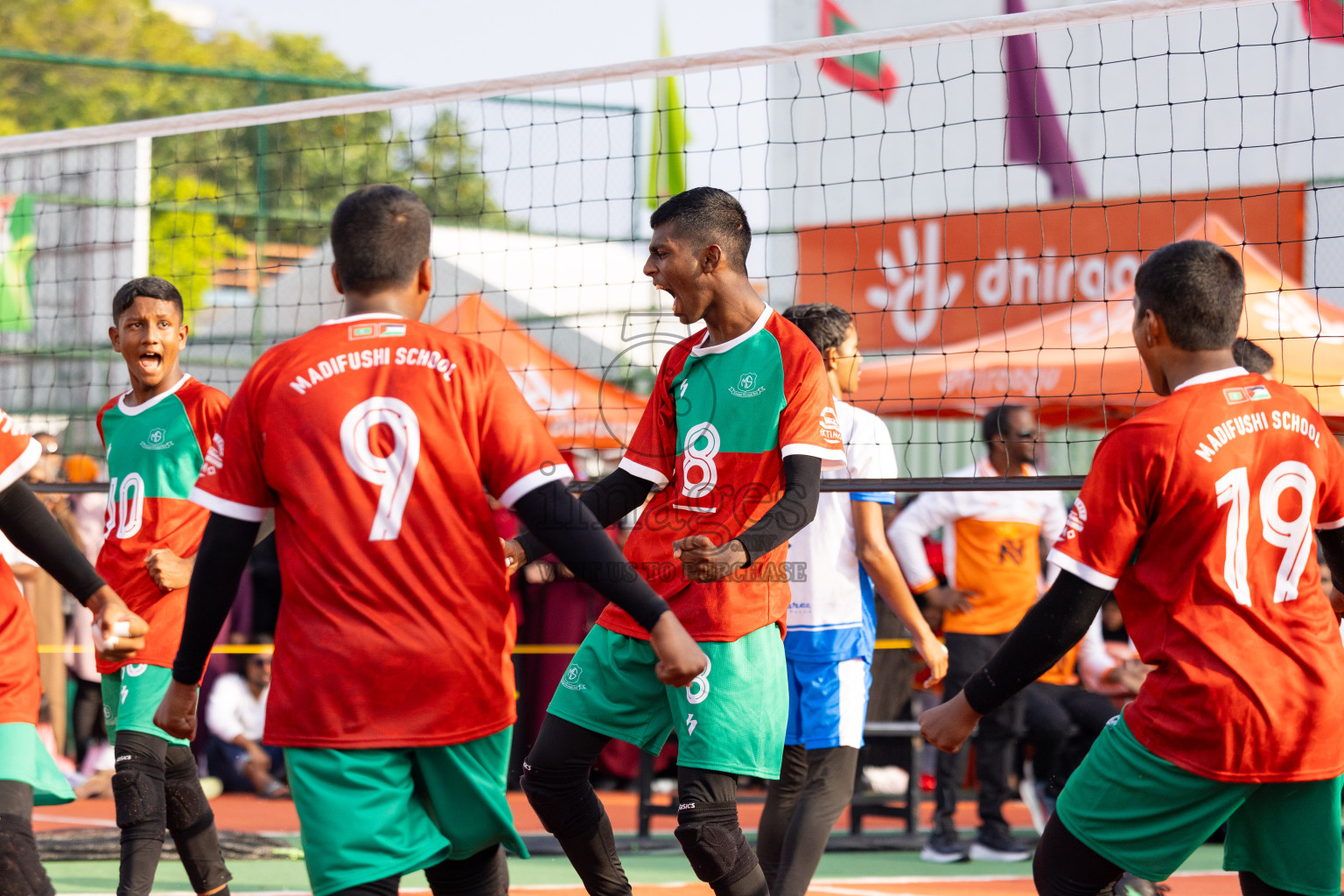 Day 10 of Interschool Volleyball Tournament 2024 was held in Ekuveni Volleyball Court at Male', Maldives on Sunday, 1st December 2024.
Photos: Ismail Thoriq / images.mv