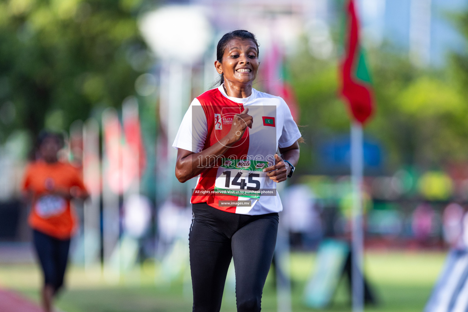 Day 1 of National Athletics Championship 2023 was held in Ekuveni Track at Male', Maldives on Thursday 23rd November 2023. Photos: Nausham Waheed / images.mv