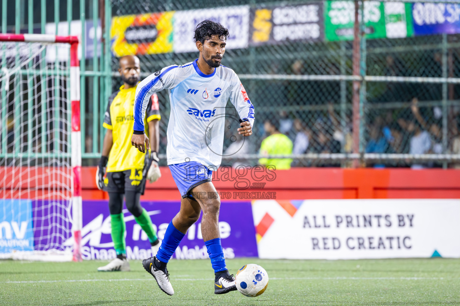 M Mulak vs M Veyvah in Day 8 of Golden Futsal Challenge 2025 was held on Sunday, 12th January 2025, in Hulhumale', Maldives
Photos: Ismail Thoriq / images.mv