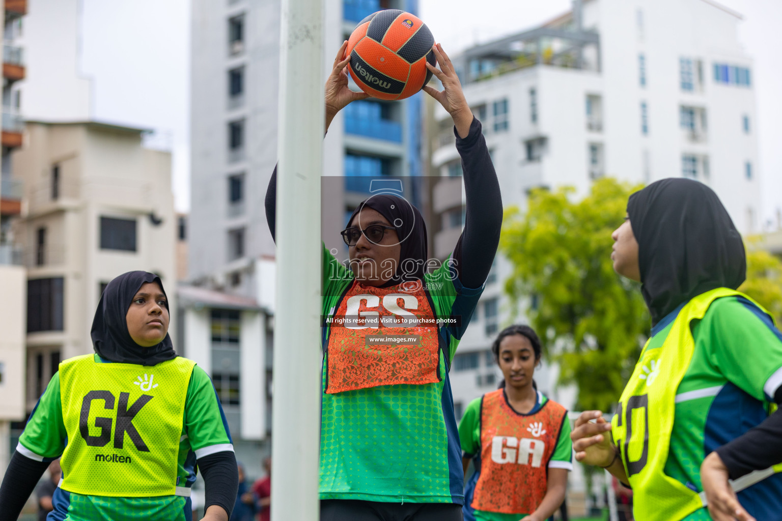 Day1 of Milo Fiontti Festival Netball 2023 was held in Male', Maldives on 12th May 2023. Photos: Nausham Waheed / images.mv