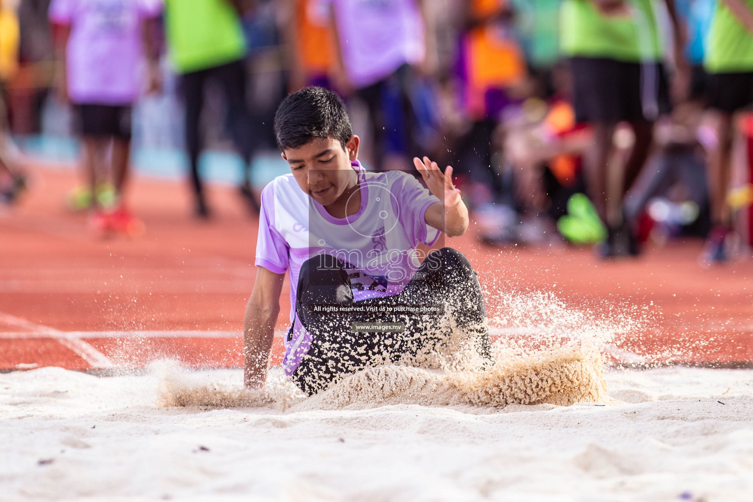 Day 2 of Inter-School Athletics Championship held in Male', Maldives on 24th May 2022. Photos by: Nausham Waheed / images.mv
