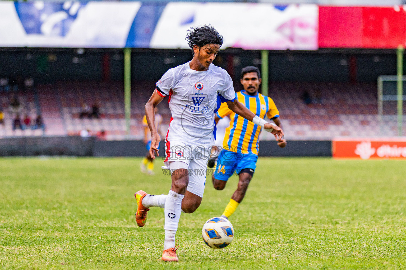 Club Valencia vs Odi Sports Club in Dhivehi Premier League 2025/26 held in National Football Stadium, Male', Maldives on Friday, 26th September 2025. Photos: Areef Adam / Images.mv