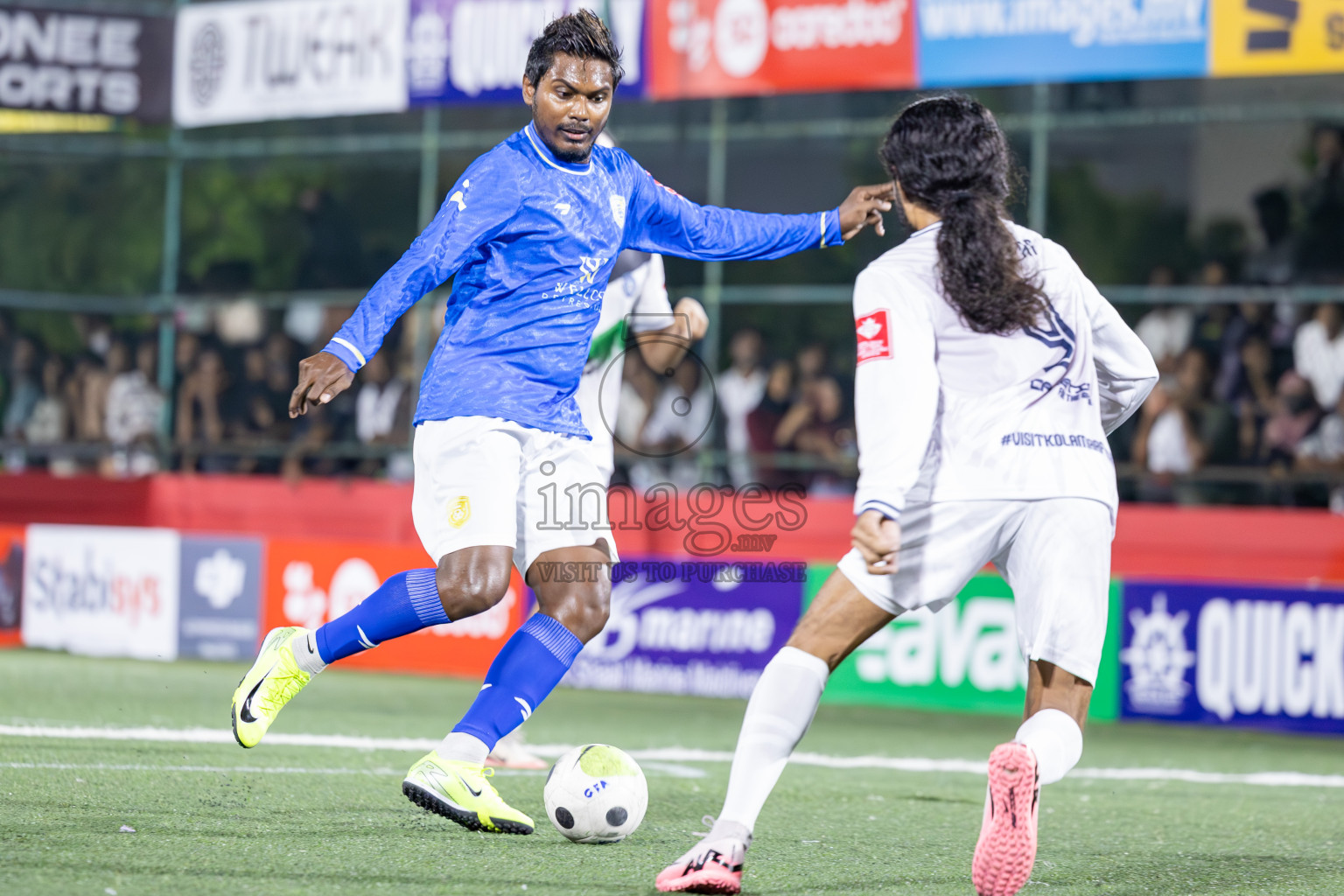 GA Dhevvadhoo vs GA Kolamaafushi in Day 8 of Golden Futsal Challenge 2025 was held on Sunday, 12th January 2025, in Hulhumale', Maldives
Photos: Ismail Thoriq / images.mv