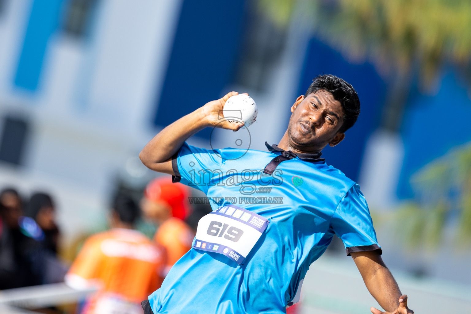 Day 1 of MWSC Interschool Athletics Championships 2024 held in Hulhumale Running Track, Hulhumale, Maldives on Saturday, 9th November 2024. 
Photos by: Ismail Thoriq / images.mv