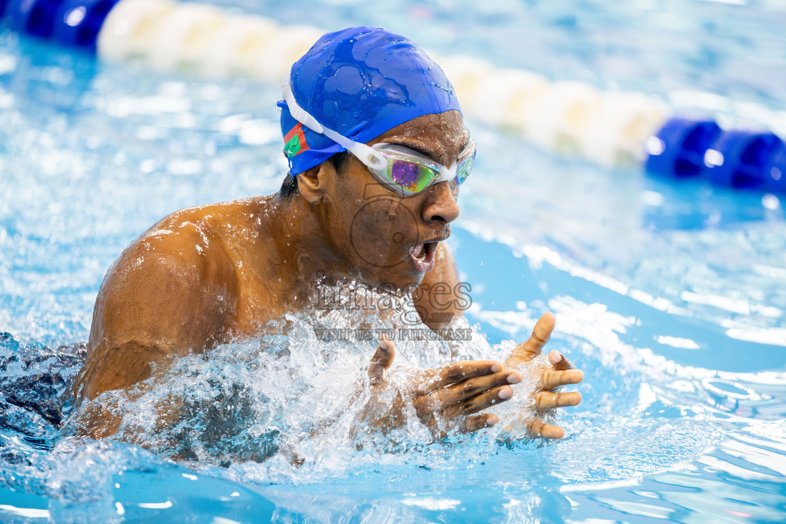 Day 1 of BML 21st Interschool Swimming Competition 2025 was held in Hulhumale' Swimming Pool, Hulhumale', Maldives on Saturday, 11th October 2025. 
Photos: Ismail Thoriq / images.mv