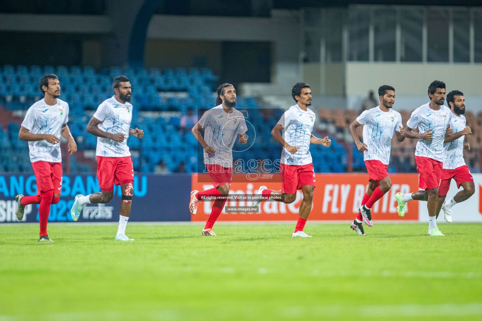 Maldives vs Bhutan in SAFF Championship 2023 held in Sree Kanteerava Stadium, Bengaluru, India, on Wednesday, 22nd June 2023. Photos: Nausham Waheed / images.mv