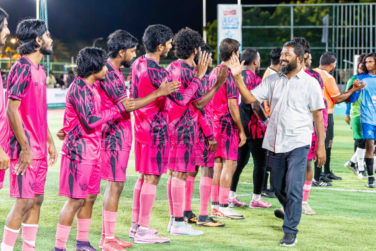 Goalhians VS Foemathi in Day 4 - Fonadhoo Youth Futsal Challenge 2025 held in Fonadhoo Futsal Stadium, L. Fonadhoo, Maldives on Wednesday, 29th October 2025 Photos: Arif Rasheed / images.mv