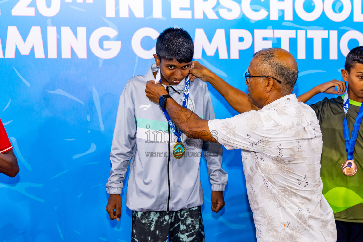 Day 5 of 20th Inter-school Swimming Competition 2024 held in Hulhumale', Maldives on Wednesday, 16th October 2024. Photos: Nausham Waheed / images.mv