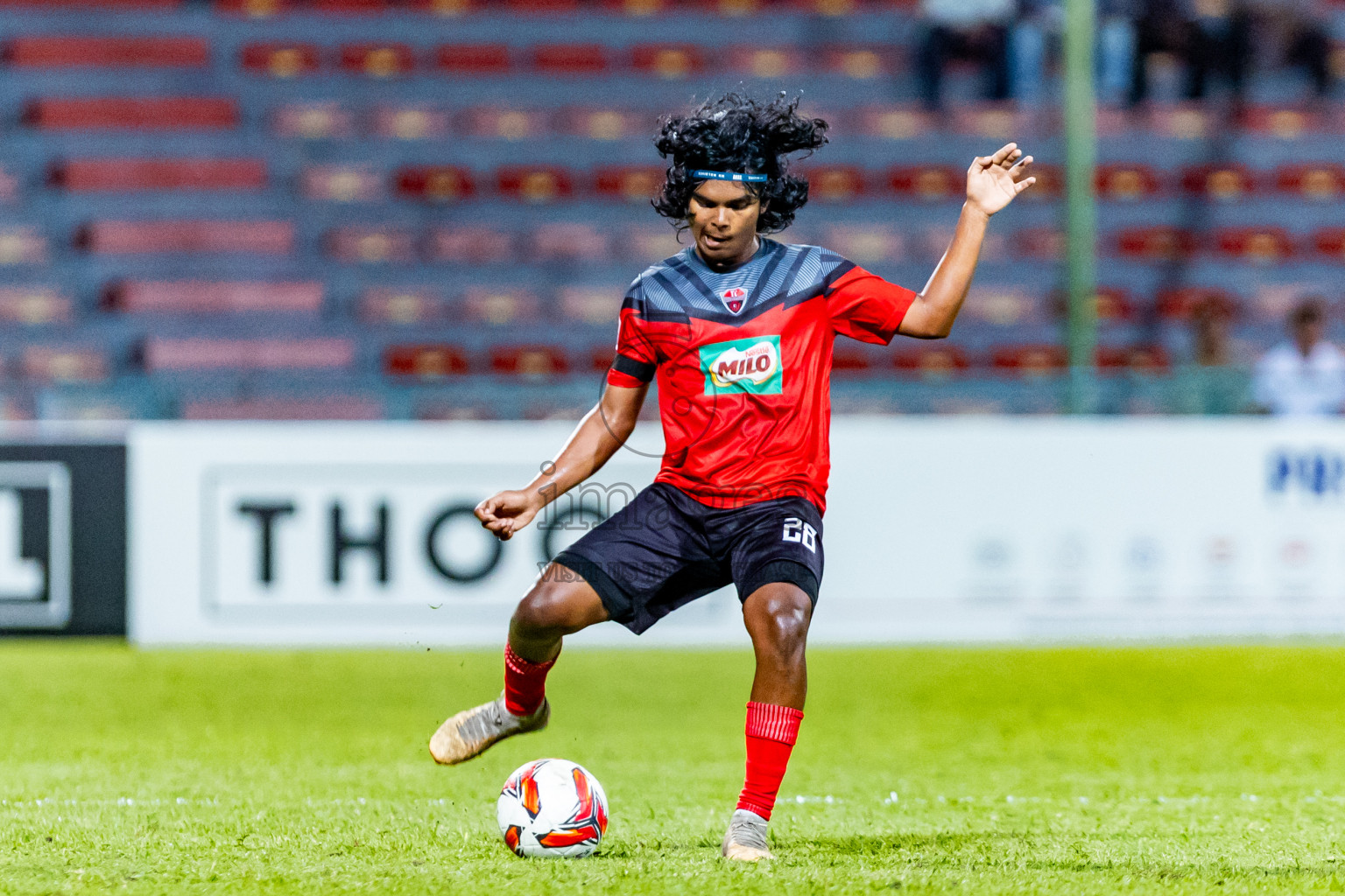 Super United Sports vs TC Sports Club in the Final of Under 19 Youth Championship 2024 was held at National Stadium in Male', Maldives on Monday, 1st July 2024. Photos: Nausham Waheed / images.mv