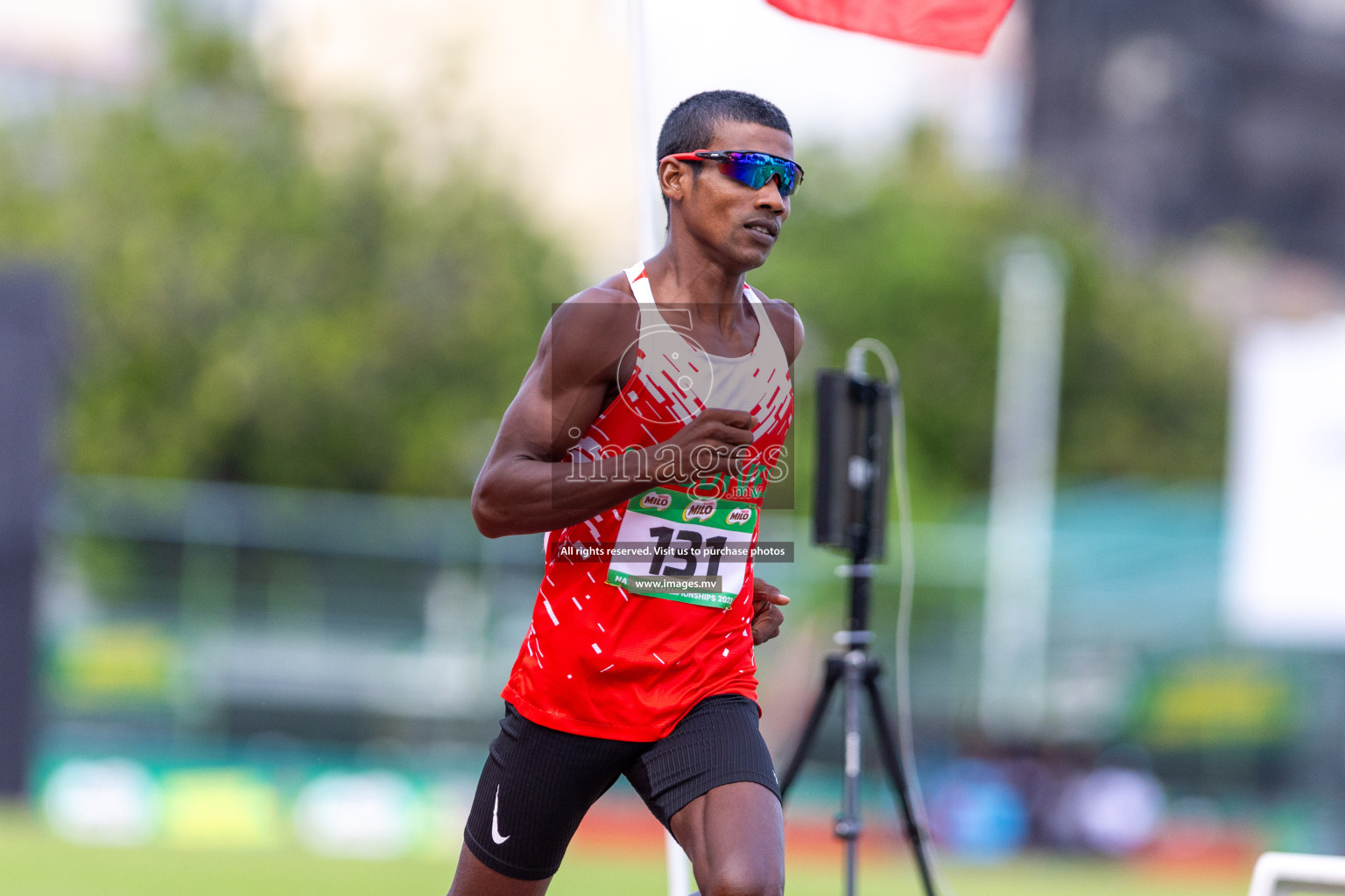 Day 2 of National Athletics Championship 2023 was held in Ekuveni Track at Male', Maldives on Friday, 24th November 2023. Photos: Nausham Waheed / images.mv