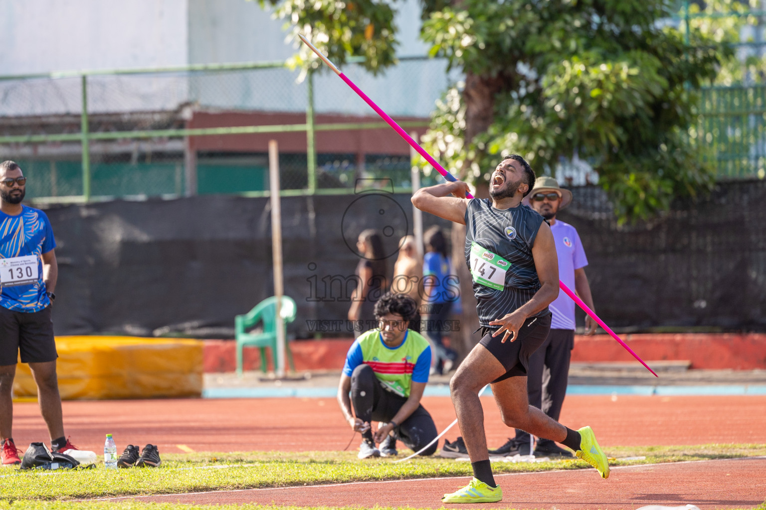 Day 1 of 33rd National Athletics Championship was held in Ekuveni Track at Male', Maldives on Thursday, 5th September 2024. Photos: Shuu Abdul Sattar / images.mv