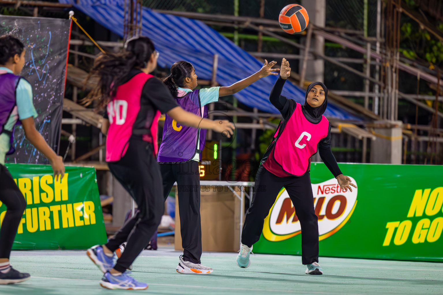 Day 1 of MILO 3x3 Netball Challenge 2024 was held in Ekuveni Netball Court at Male', Maldives on Thursday, 14th March 2024.
Photos: Ismail Thoriq / images.mv