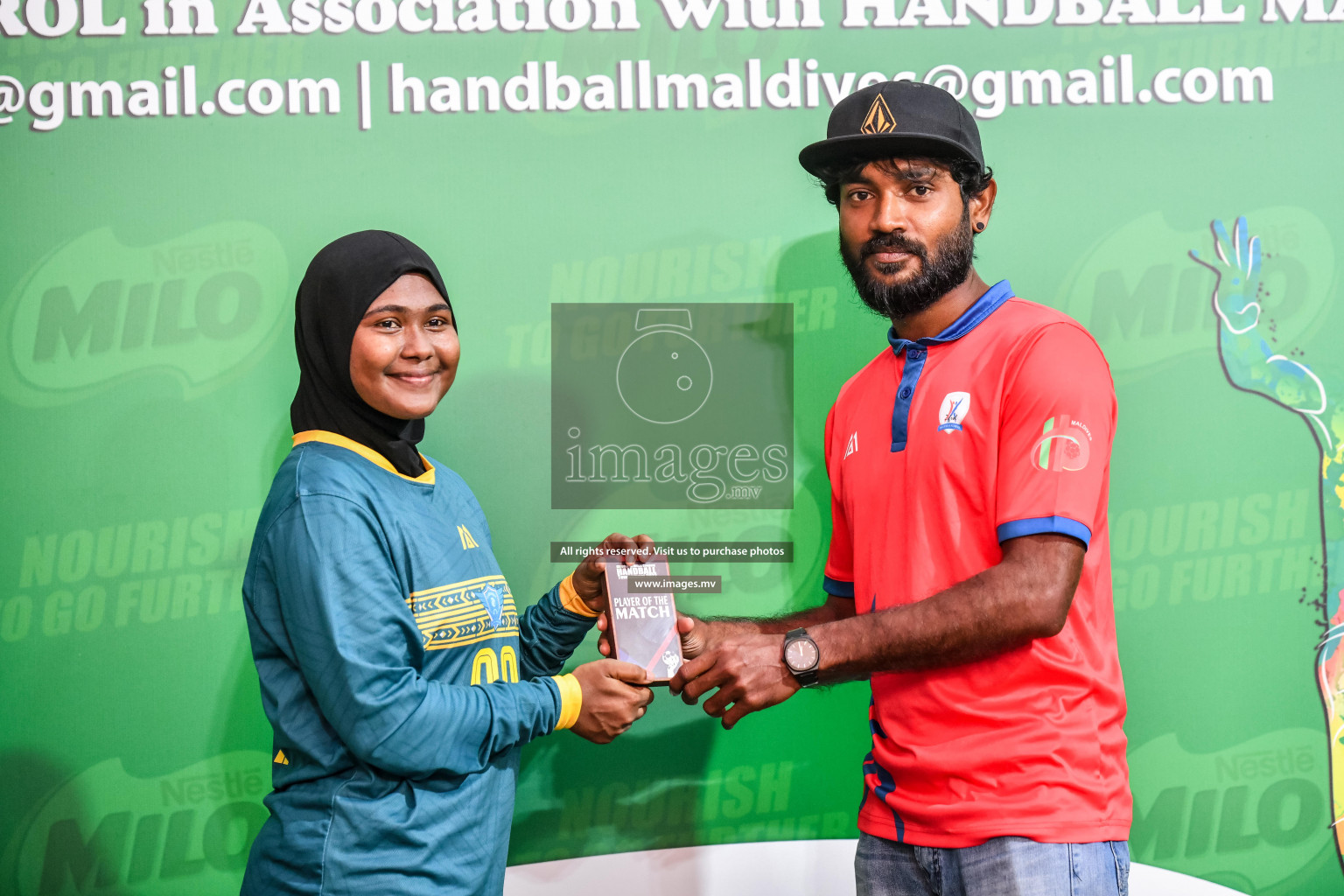 Day 10 of Milo 6th Inter Office Handball Tournament 2022 - Photos by Nausham Waheed