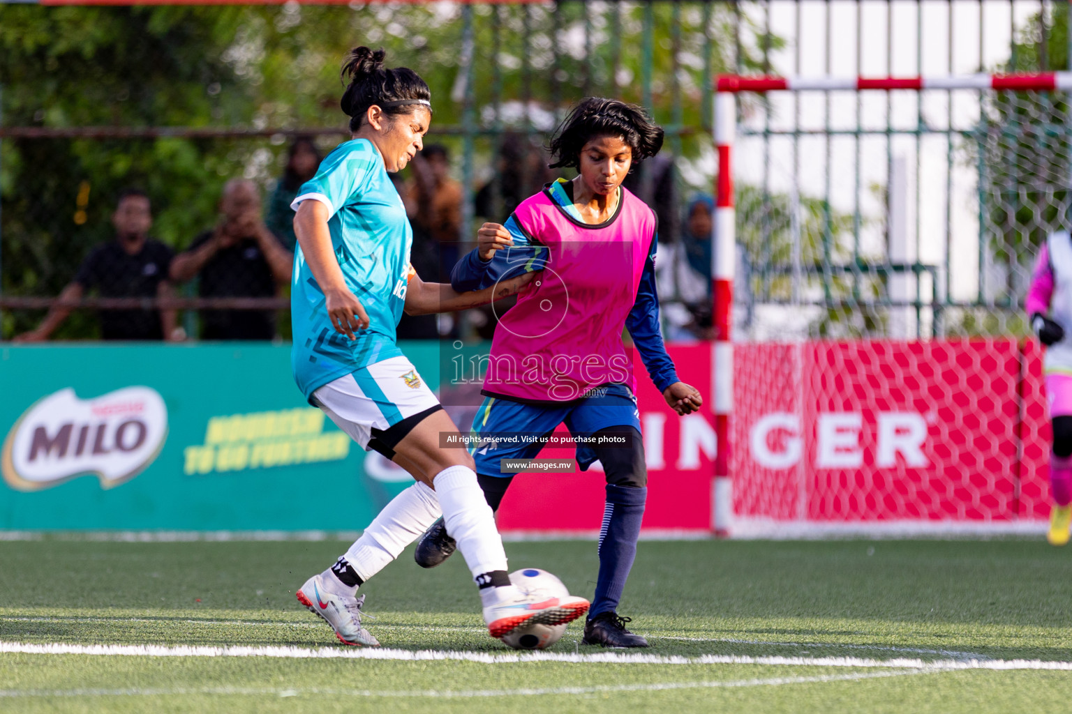 WAMCO vs MACL in 18/30 Futsal Fiesta Classic 2023 held in Hulhumale, Maldives, on Tuesday, 18th July 2023 Photos: Hassan Simah / images.mv