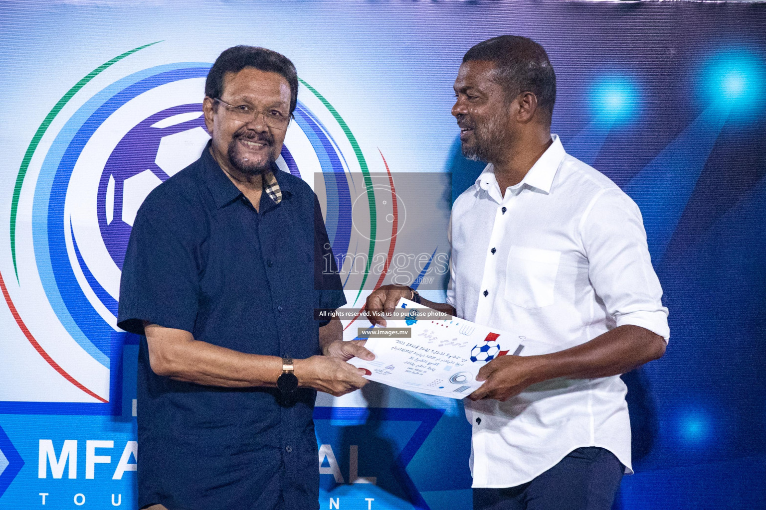 Final of MFA Futsal Tournament 2023 on 10th April 2023 held in Hulhumale'. Photos: Nausham waheed /images.mv