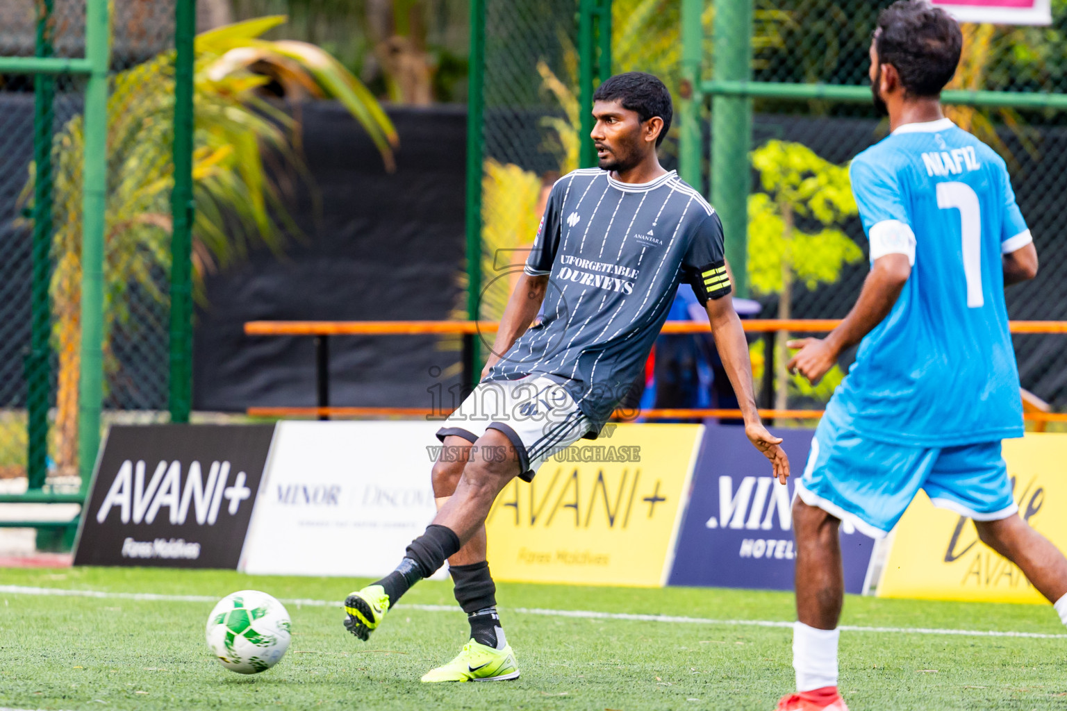 Anantara vs Finolhu in Day 3 of Resort League 2025 (Baa Zone) was held on Saturday, 12th July 2025 in Avani+ Fares Maldives Resort, Baa Atoll, Maldives. Photos: Nausham Waheed / images.mv
