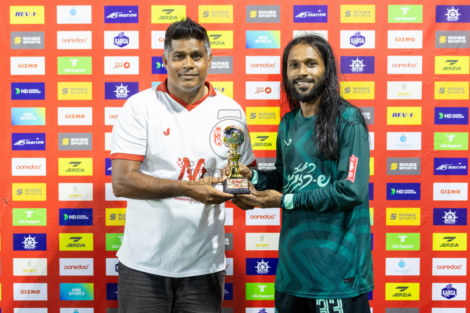 L Maabaidhoo  vs L Dhanbidhoo in Day 3 of Golden Futsal Challenge 2024 was held on Wednesday, 17th January 2024, in Hulhumale', Maldives Photos: Nausham Waheed / images.mv