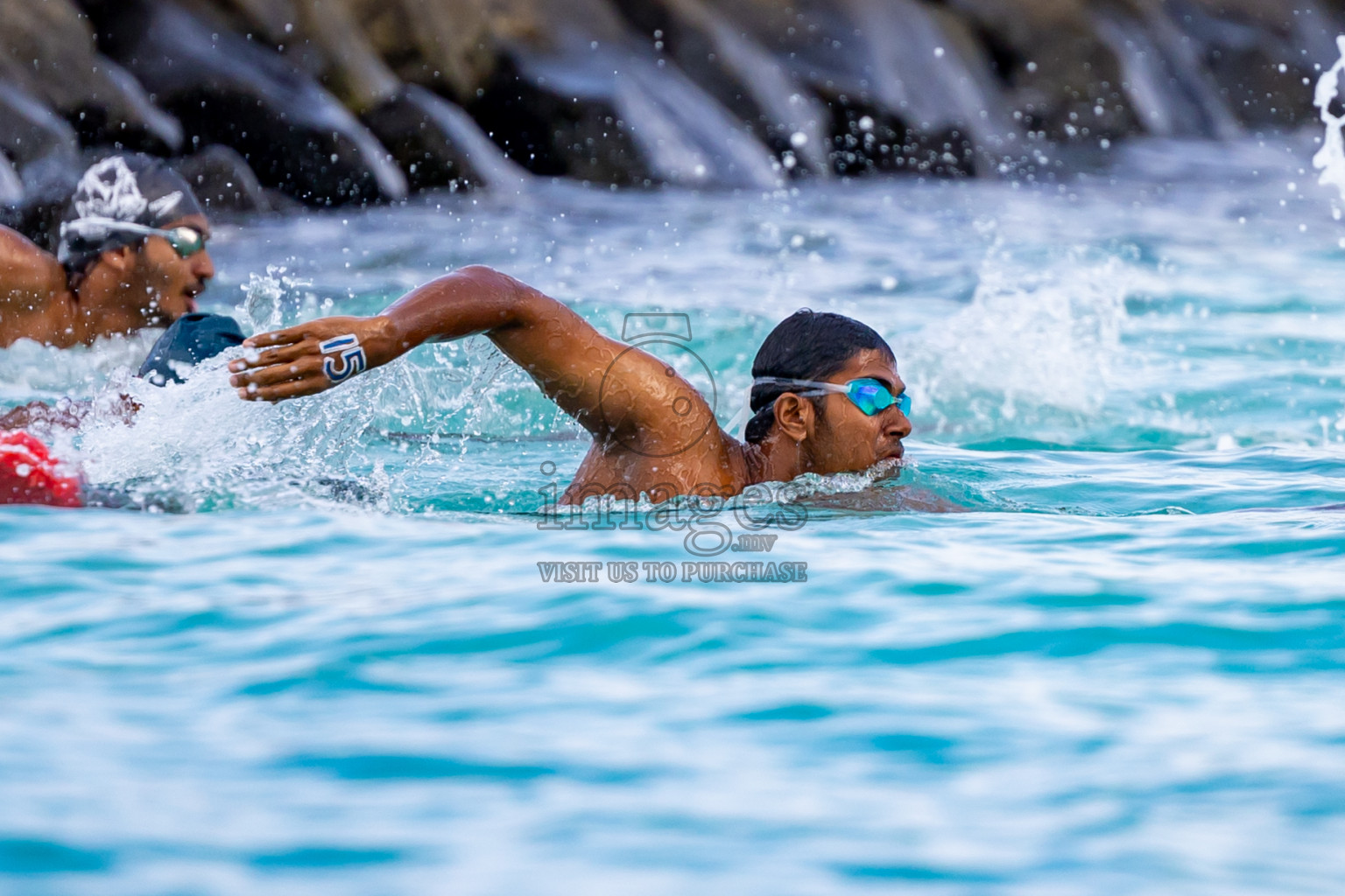 15th National Open Water Swimming Competition 2024 held in Kudagiri Picnic Island, Maldives on Saturday, 28th September 2024. Photos: Nausham Waheed / images.mv