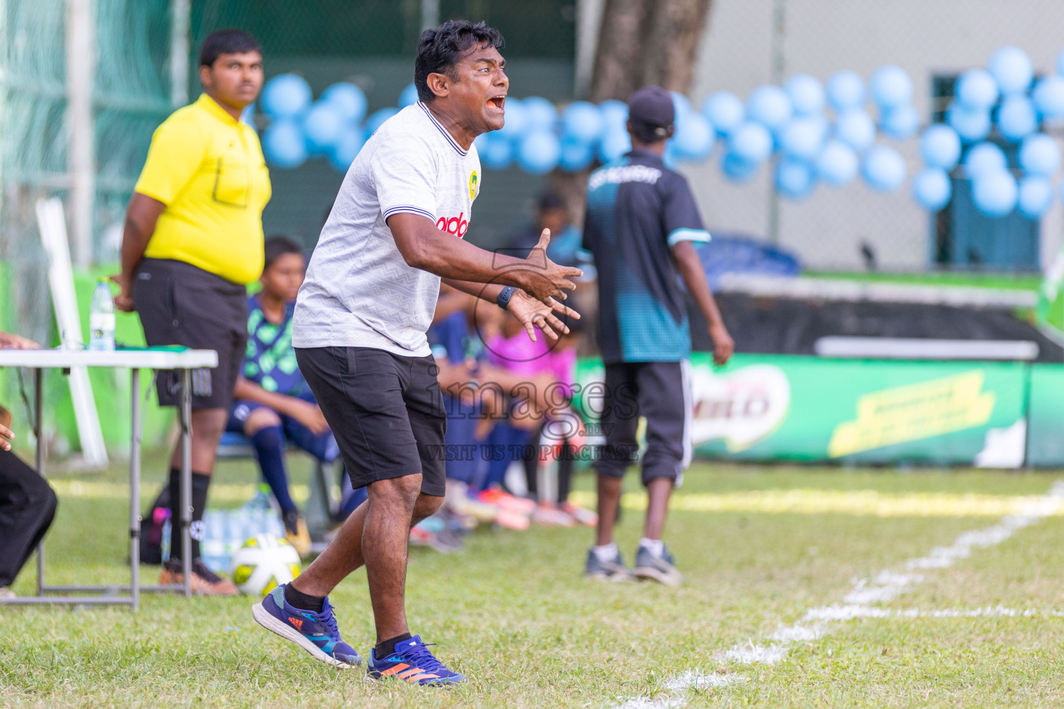 Final Day  of MILO Academy Championship 2024 - U12 was held at Henveiru Grounds in Male', Maldives on Thursday, 7th July 2024. Photos: Shuu Abdul Sattar / images.mv