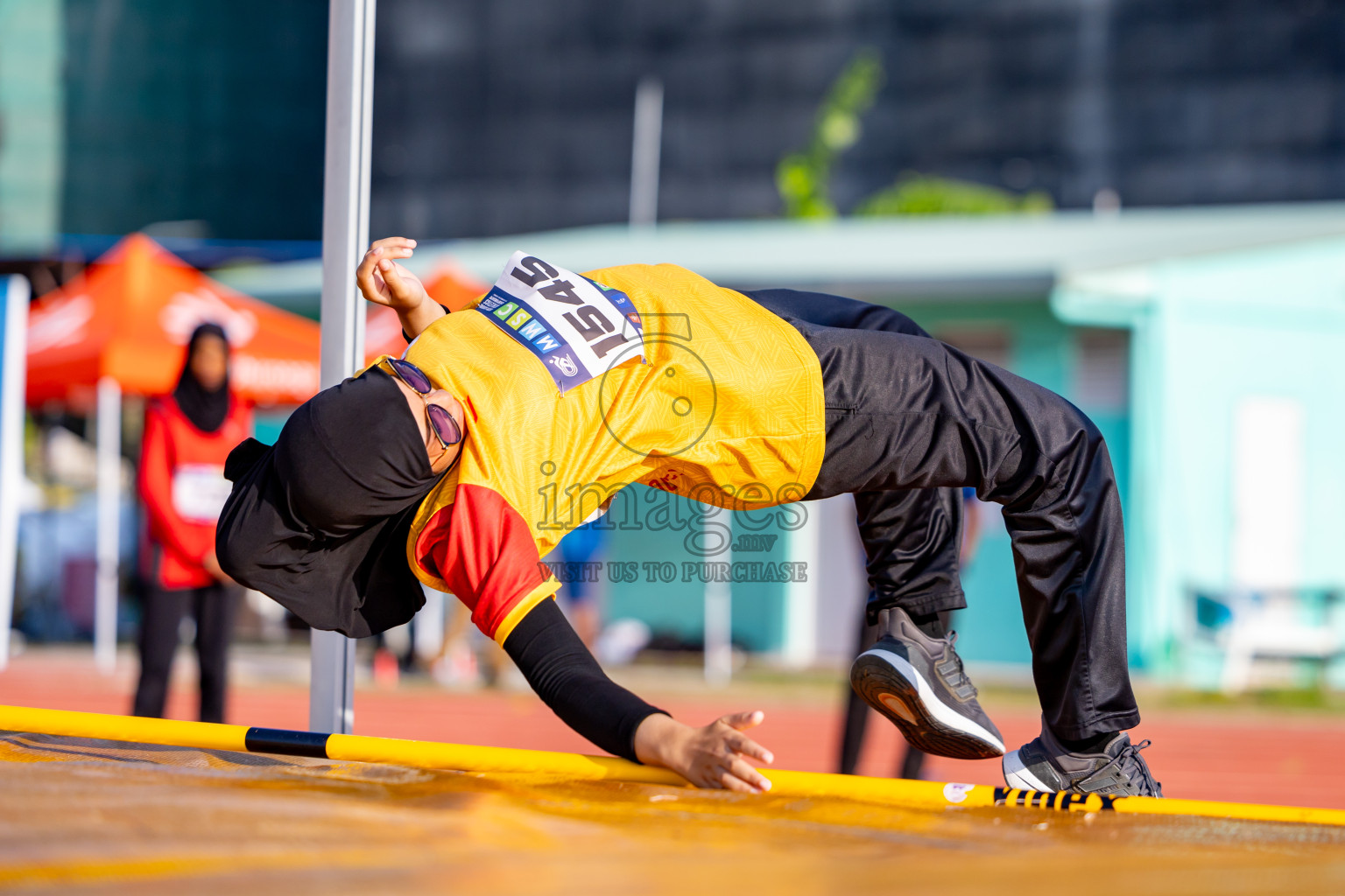 Day 4 of MWSC Interschool Athletics Championships 2024 held in Hulhumale Running Track, Hulhumale, Maldives on Tuesday, 12th November 2024. Photos by: Nausham Waheed / Images.mv