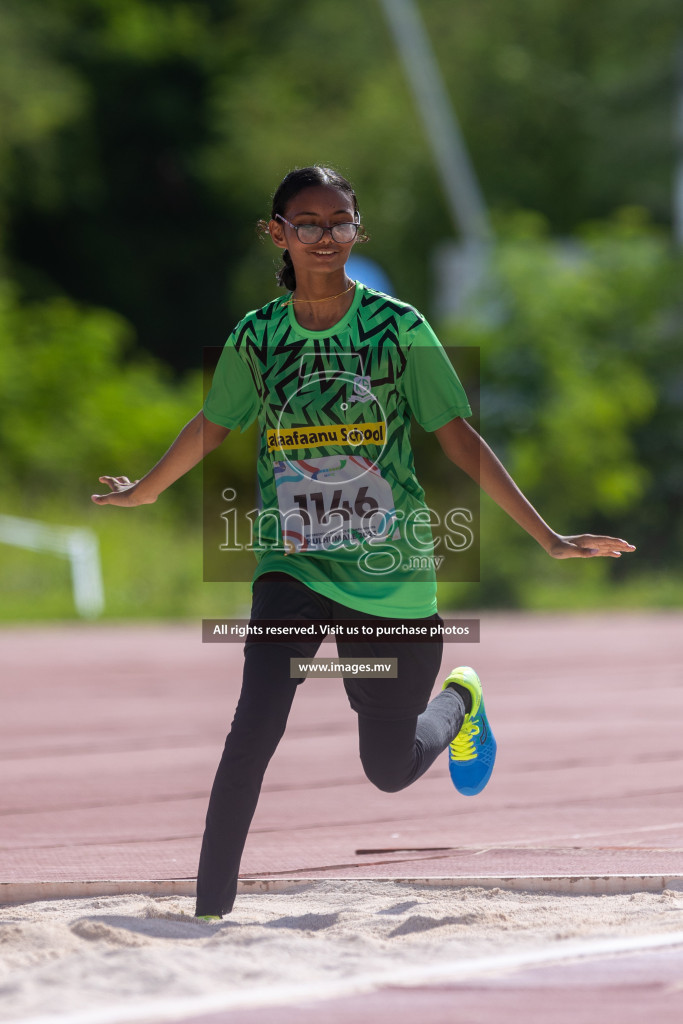 Day two of Inter School Athletics Championship 2023 was held at Hulhumale' Running Track at Hulhumale', Maldives on Sunday, 15th May 2023. Photos: Shuu/ Images.mv