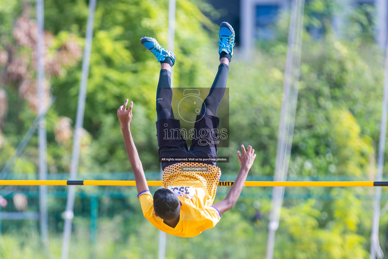 Day two of Inter School Athletics Championship 2023 was held at Hulhumale' Running Track at Hulhumale', Maldives on Sunday, 15th May 2023. Photos: Shuu/ Images.mv