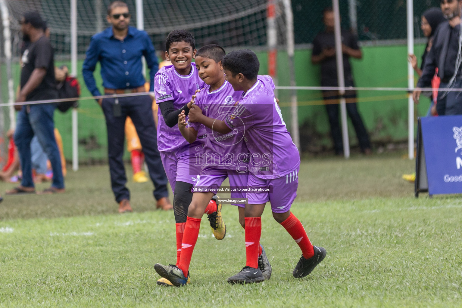 Day 1 of Nestle kids football fiesta, held in Henveyru Football Stadium, Male', Maldives on Wednesday, 11th October 2023 Photos: Shut Abdul Sattar/ Images.mv