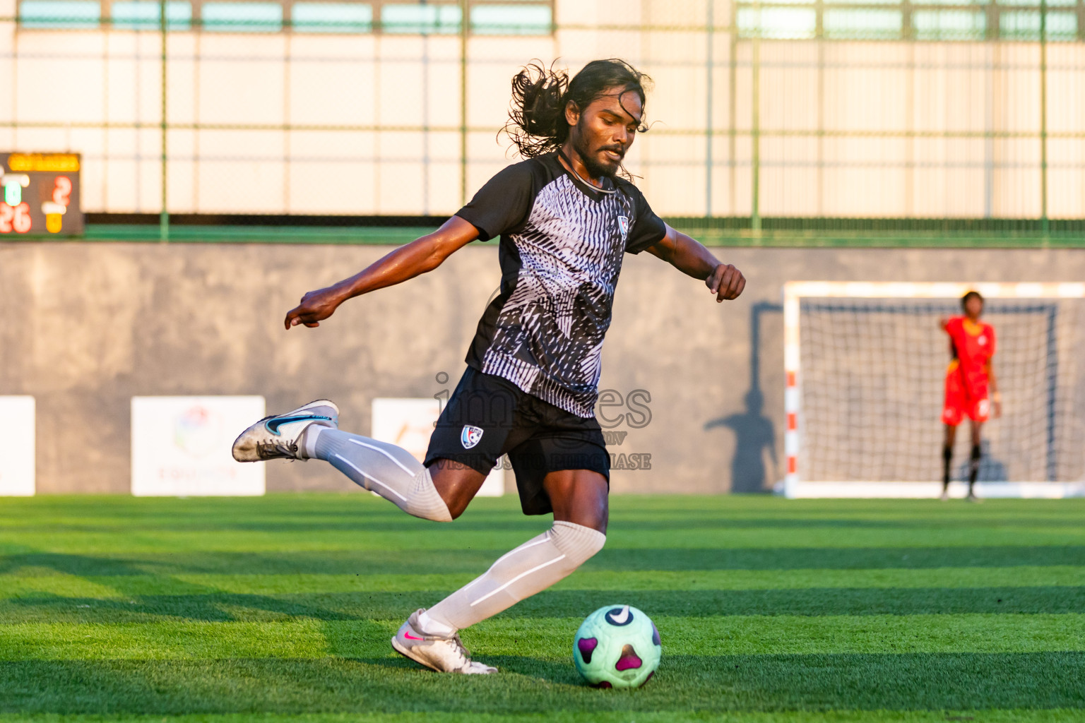 Club PK vs Green Lakers in Day 3 of BG Futsal Challenge 2024 was held on Thursday, 14th March 2024, in Male', Maldives Photos: Nausham Waheed / images.mv