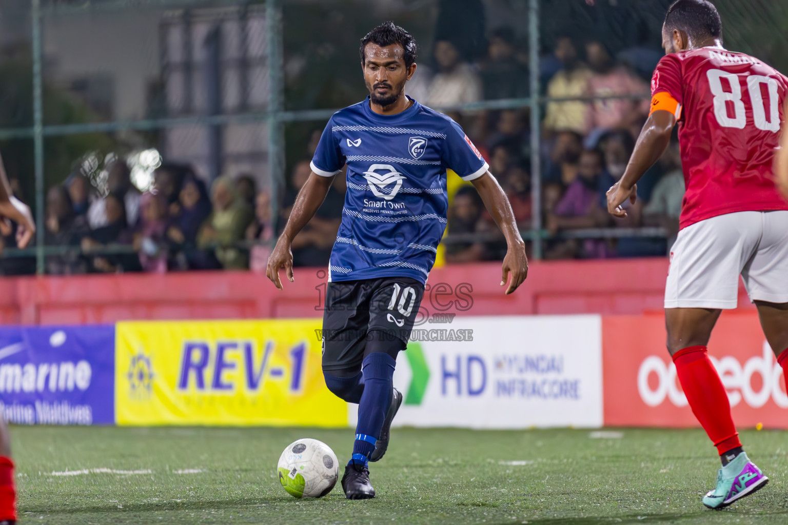 K Gaafaru vs K Kaashidhoo on Day 34 of Golden Futsal Challenge 2024 was held on Monday, 19th February 2024, in Hulhumale', Maldives
Photos: Ismail Thoriq / images.mv