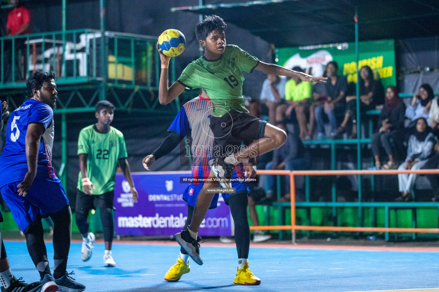 Day 7 of 6th MILO Handball Maldives Championship 2023, held in Handball ground, Male', Maldives on Friday, 26th May 2023 Photos: Nausham Waheed/ Images.mv