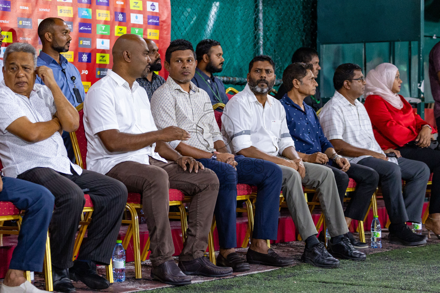 B Eydhafushi vs L Gan in the Final of Golden Futsal Challenge 2024 was held on Thursday, 7th March 2024, in Hulhumale', Maldives 
Photos: Ismail Thoriq / images.mv