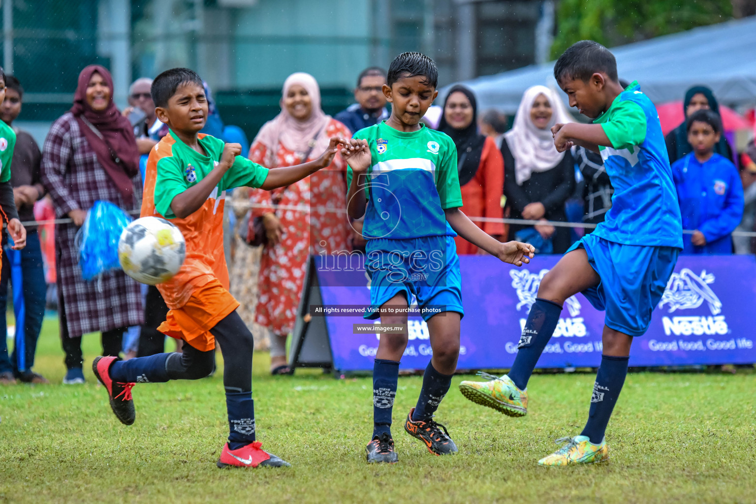 Day 4 of Milo Kids Football Fiesta 2022 was held in Male', Maldives on 22nd October 2022. Photos: Nausham Waheed/ images.mv