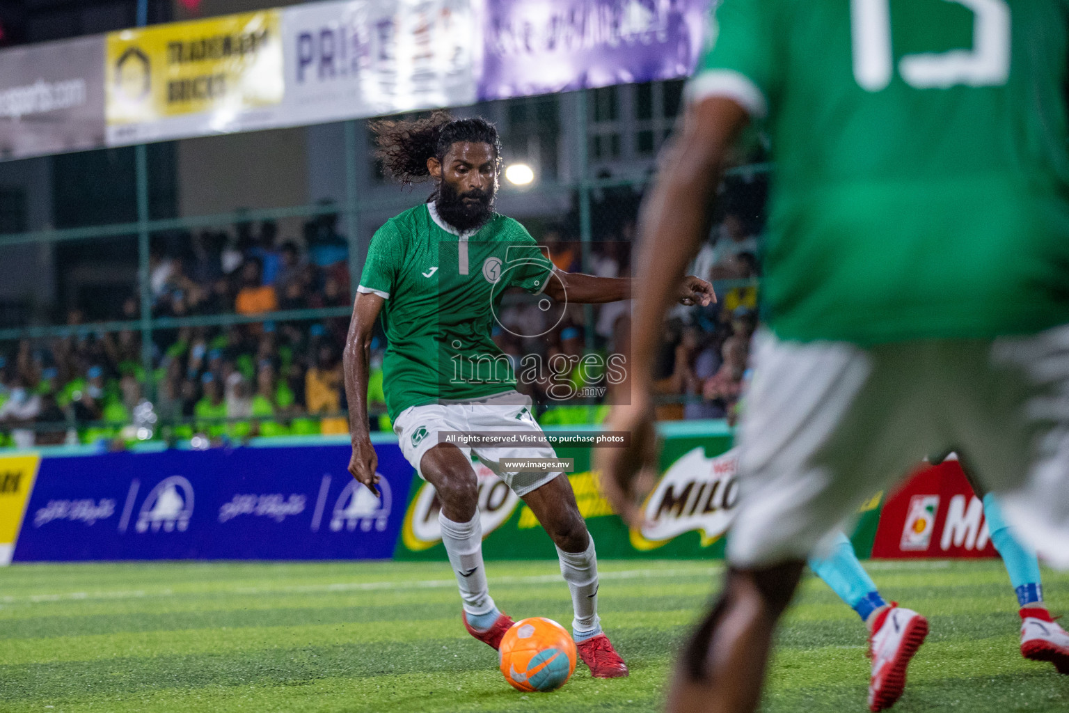 Team FSM vs Club HDC in the Quarter Finals of Club Maldives 2021 held at Hulhumale;, on 12th December 2021 Photos: Ismail Thoriq / images.mv