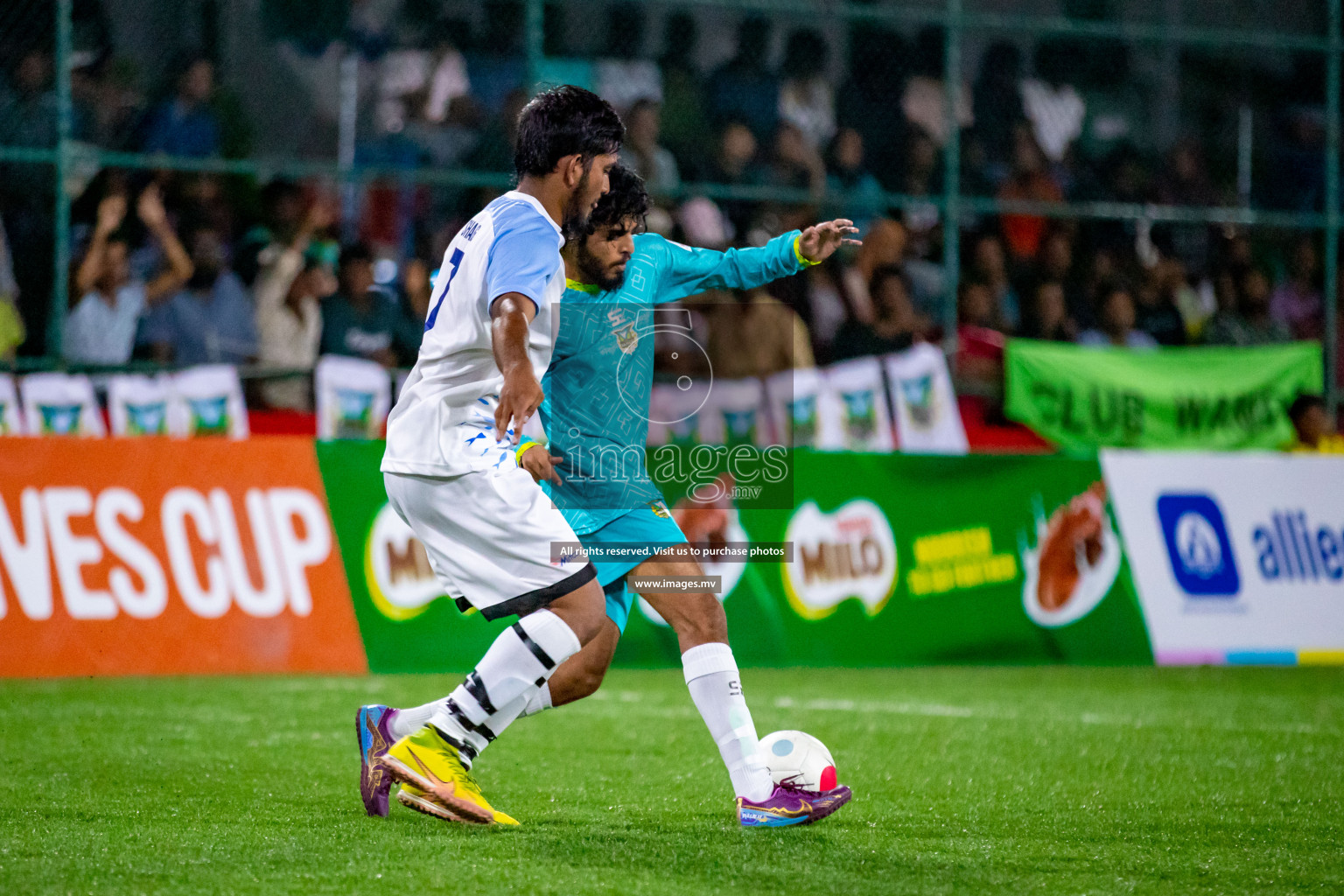 WAMCO vs MIFCO RC in Club Maldives Cup 2022 was held in Hulhumale', Maldives on Monday, 17th October 2022. Photos: Hassan Simah/ images.mv