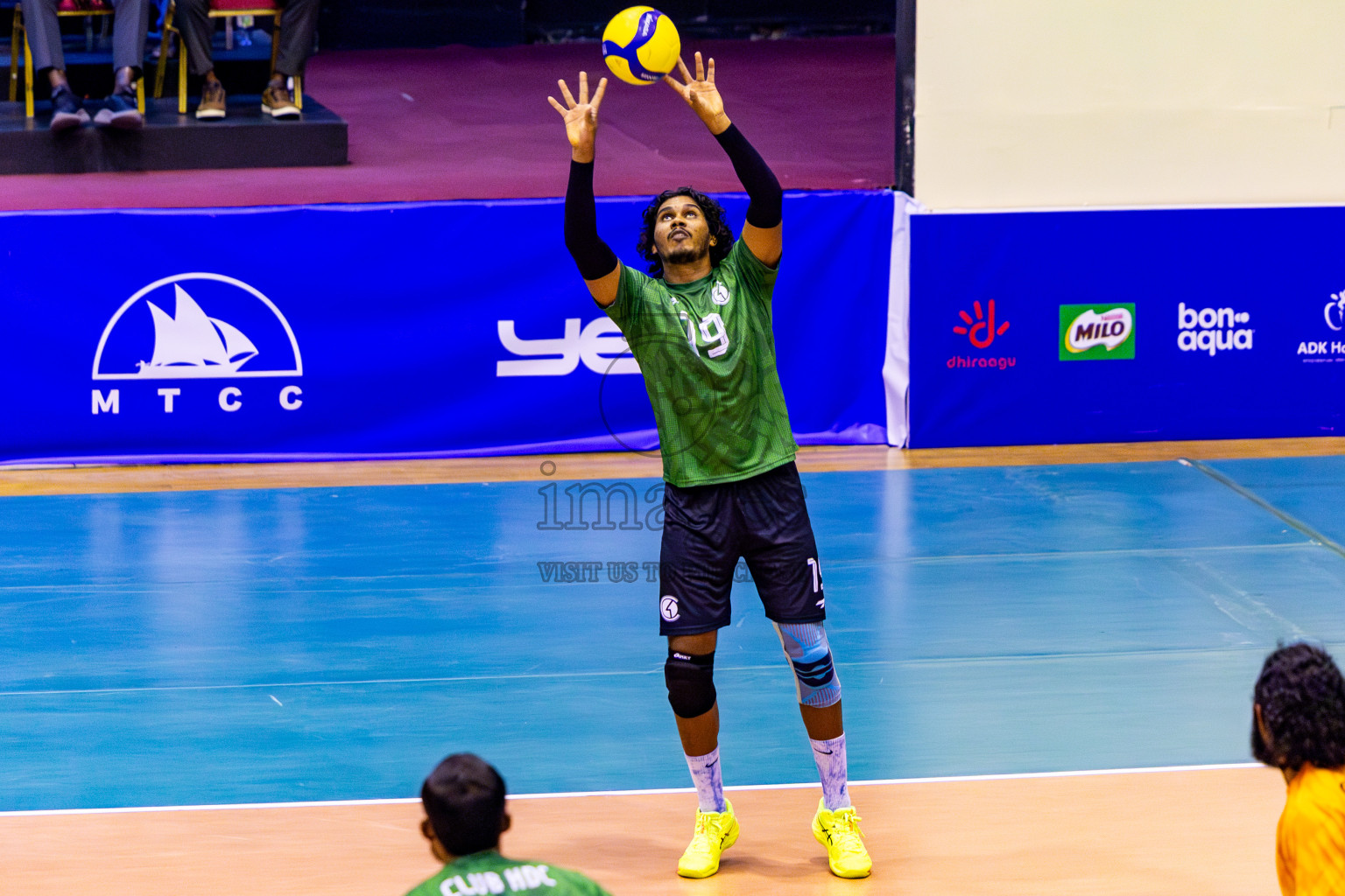 Police Club vs Club HDC in Semi Final of MILO VAM Cup 2024 Men's Division was held in Social Center Indoor Hall on Friday, 1st September 2024. Photos: Nausham Waheed / images.mv