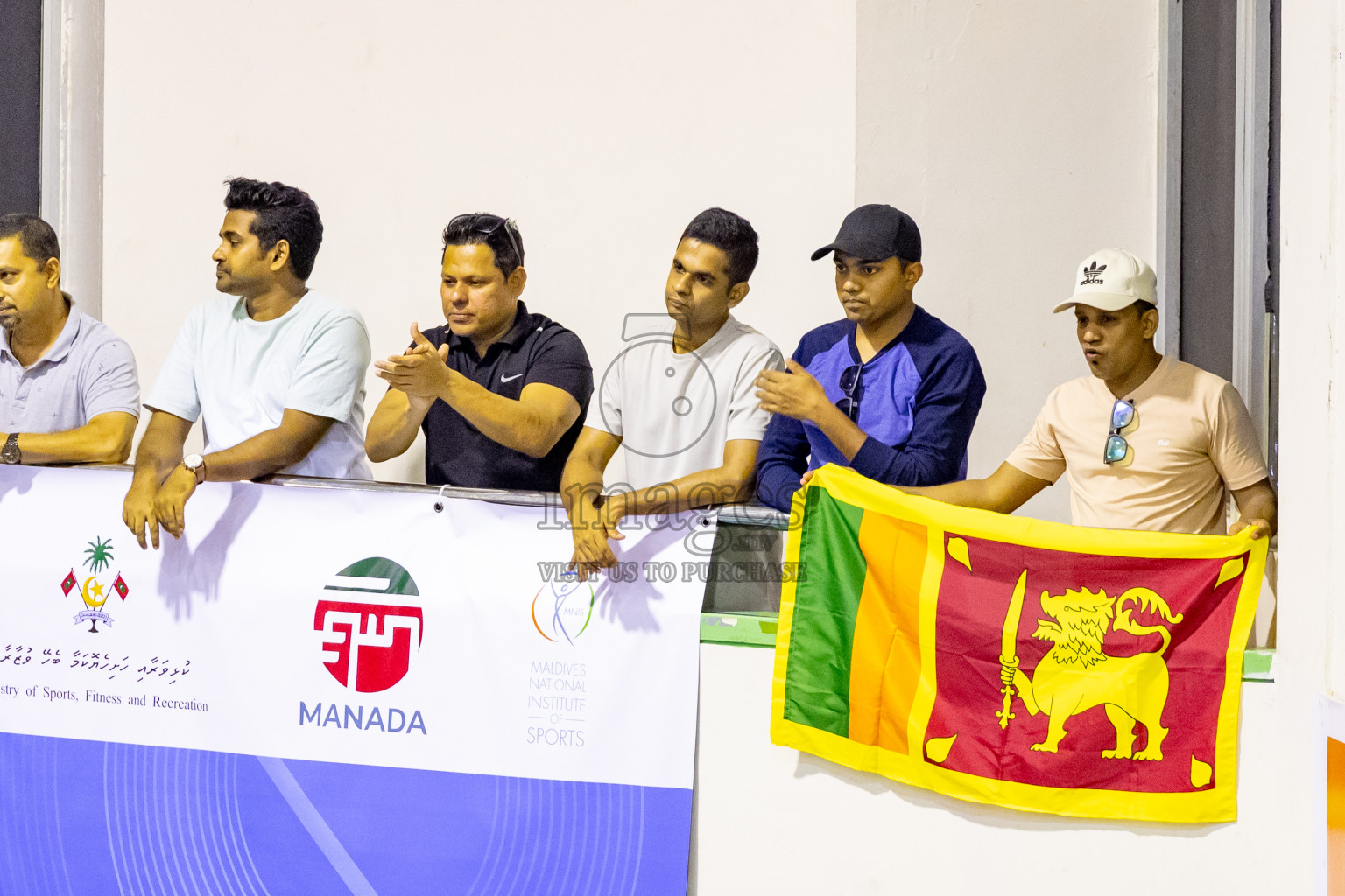 Maldives vs Sri Lanka in Day 2 of CAVA U20 Woman's Volleyball Championship 2024 was held in Social Center, Male', Maldives on 19th July 2024. Photos: Nausham Waheed / images.mv