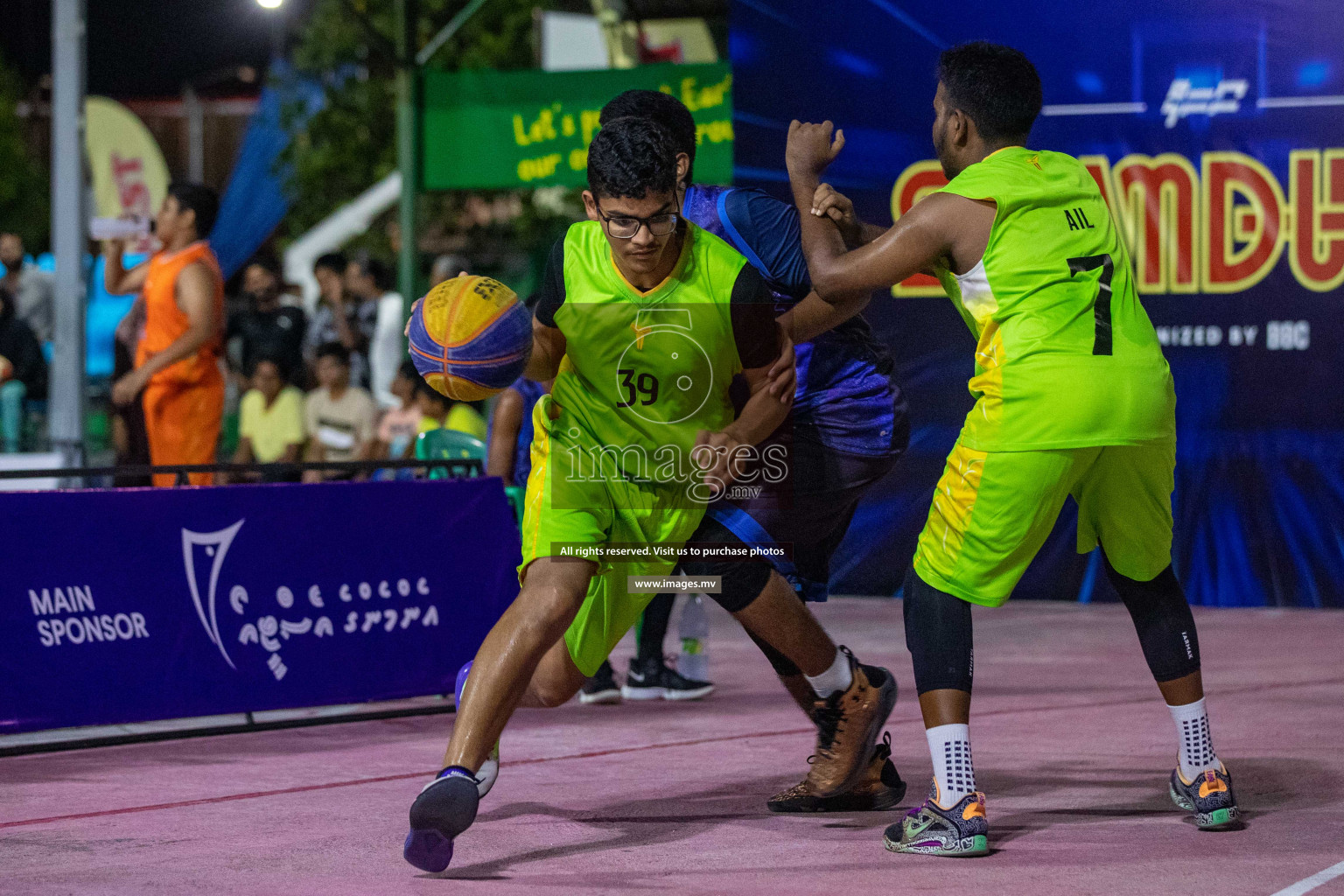 Day 5 of Slamdunk by Sosal on 16th April 2023 held in Male'. Photos: Nausham Waheed / images.mv