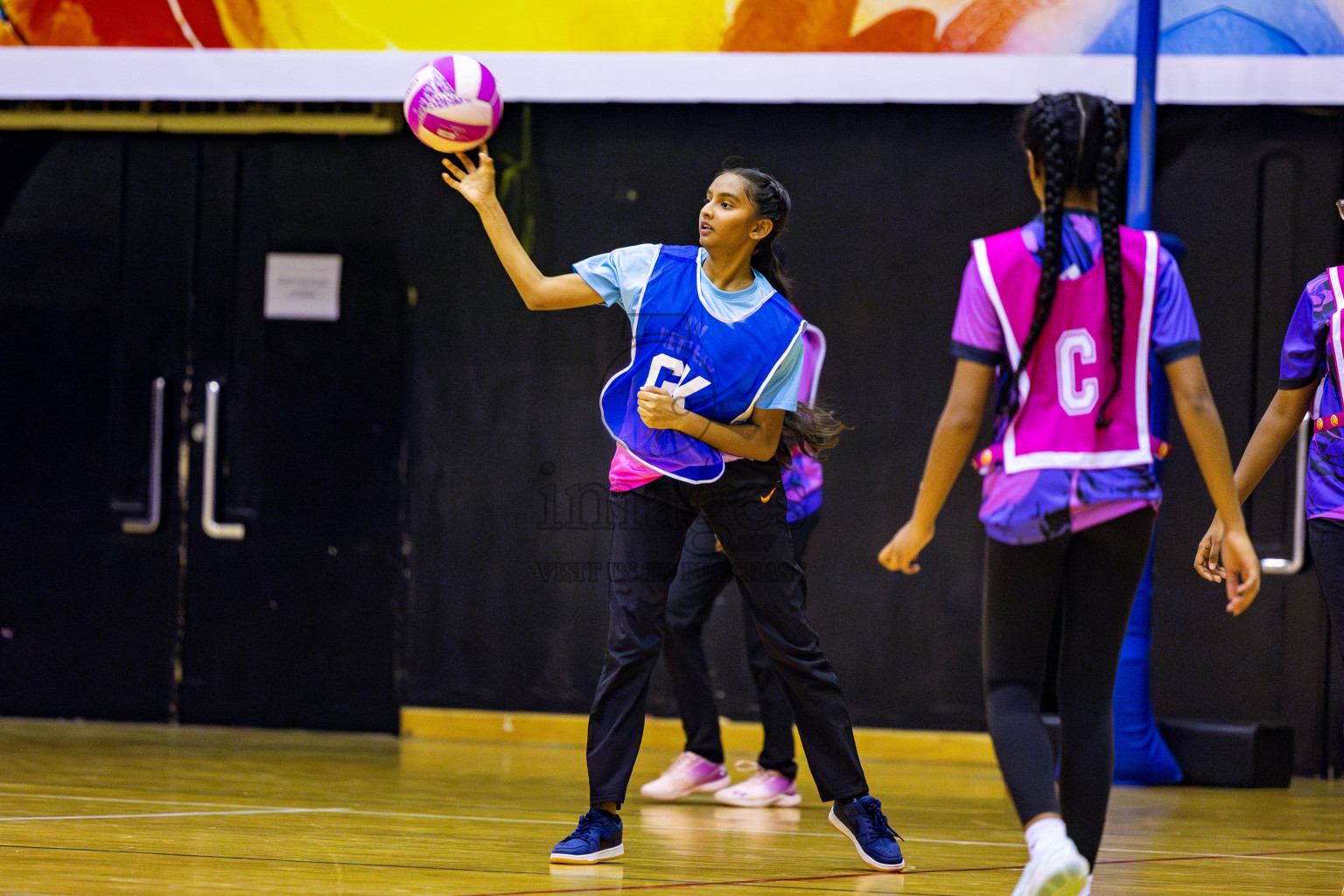MV Netters Acadamy vs N Sports Academy in Day 2 of 3rd Junior Championship - Netball association of Maldives, held at Social Center on Monday 20th January 2025 . Photos by Nausham Waheed