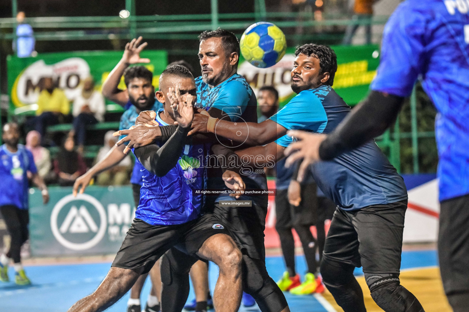 Day 6 of Milo 6th Inter Office Handball Tournament 2022 - Photos by Nausham Waheed