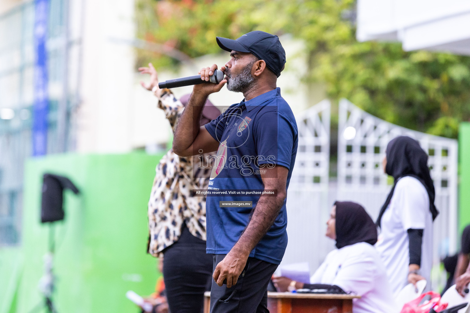 Day 1 of Nestle' Kids Netball Fiesta 2023 held in Henveyru Stadium, Male', Maldives on Thursday, 30th November 2023. Photos by Nausham Waheed / Images.mv