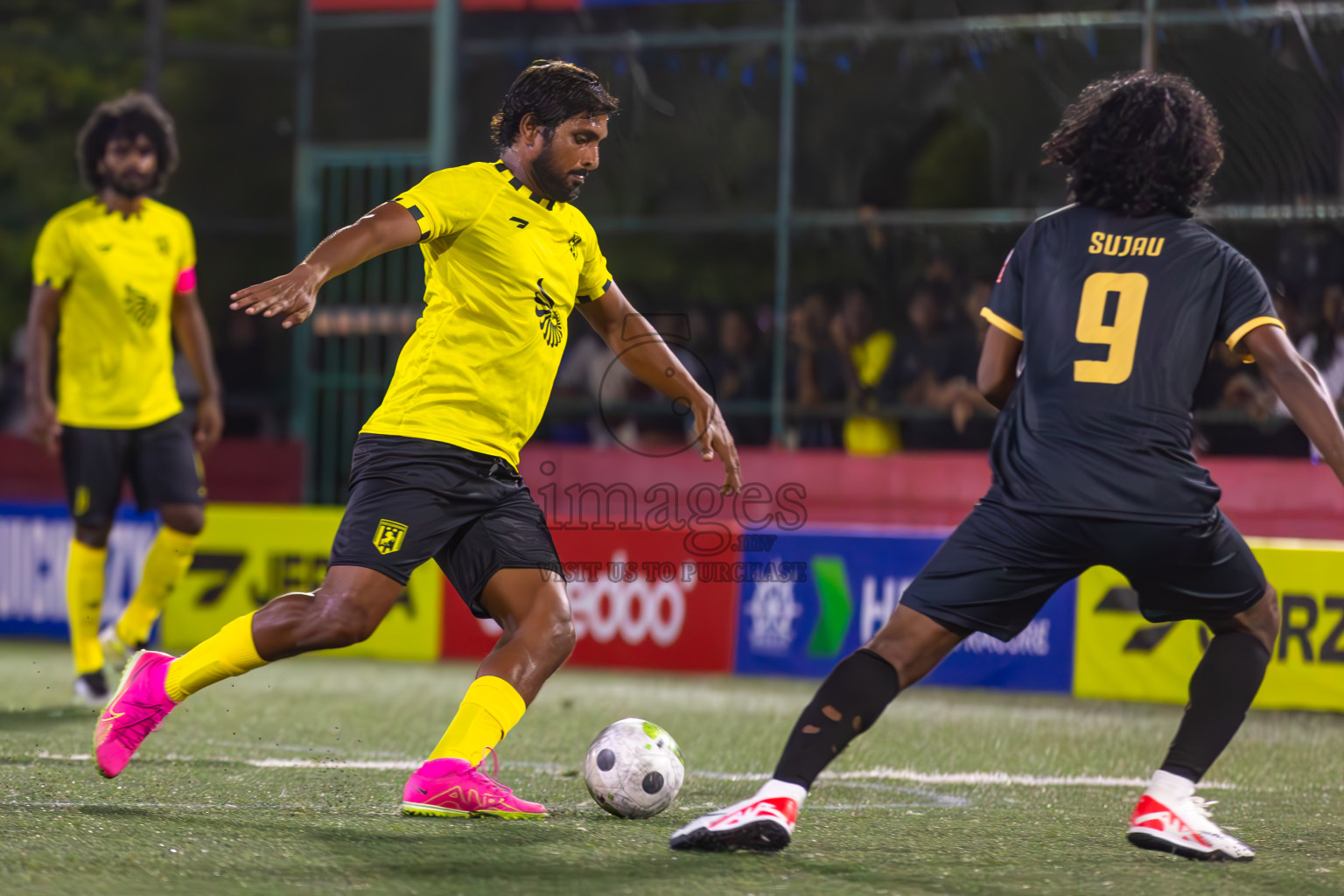 Lh Naifaru vs Lh Olhuvelifushi in Day 21 of Golden Futsal Challenge 2024 was held on Sunday , 4th February 2024 in Hulhumale', Maldives
Photos: Ismail Thoriq / images.mv