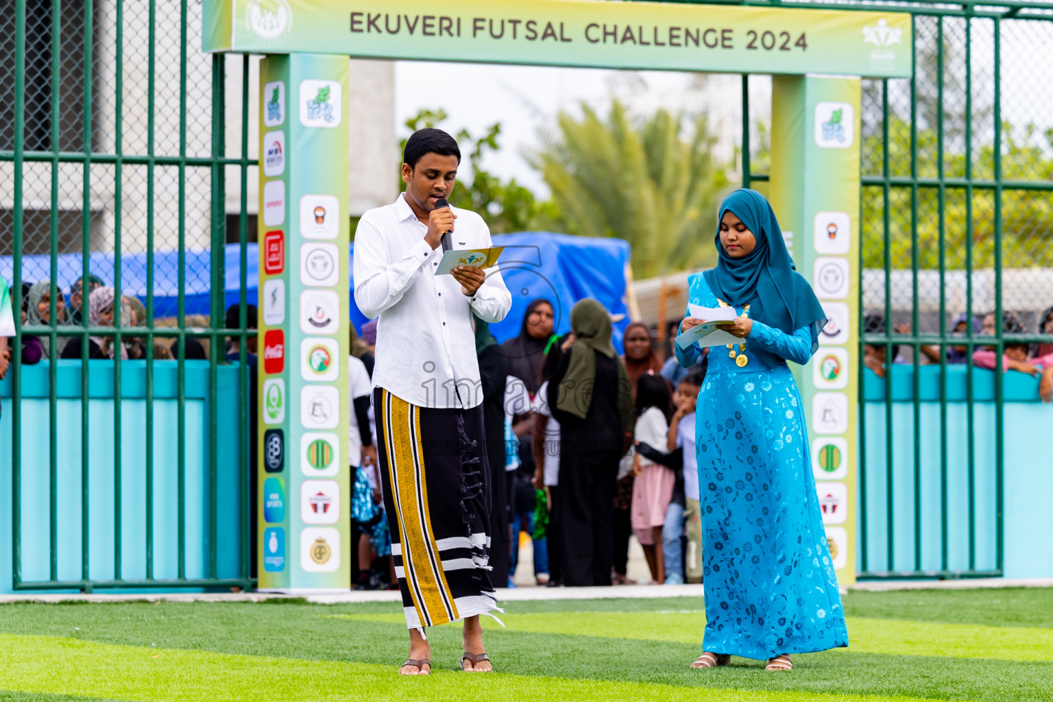 Raiymandhoo FC vs Dee Cee Jay SC in Day 1 of Laamehi Dhiggaru Ekuveri Futsal Challenge 2024 was held on Friday, 26th July 2024, at Dhiggaru Futsal Ground, Dhiggaru, Maldives Photos: Nausham Waheed / images.mv