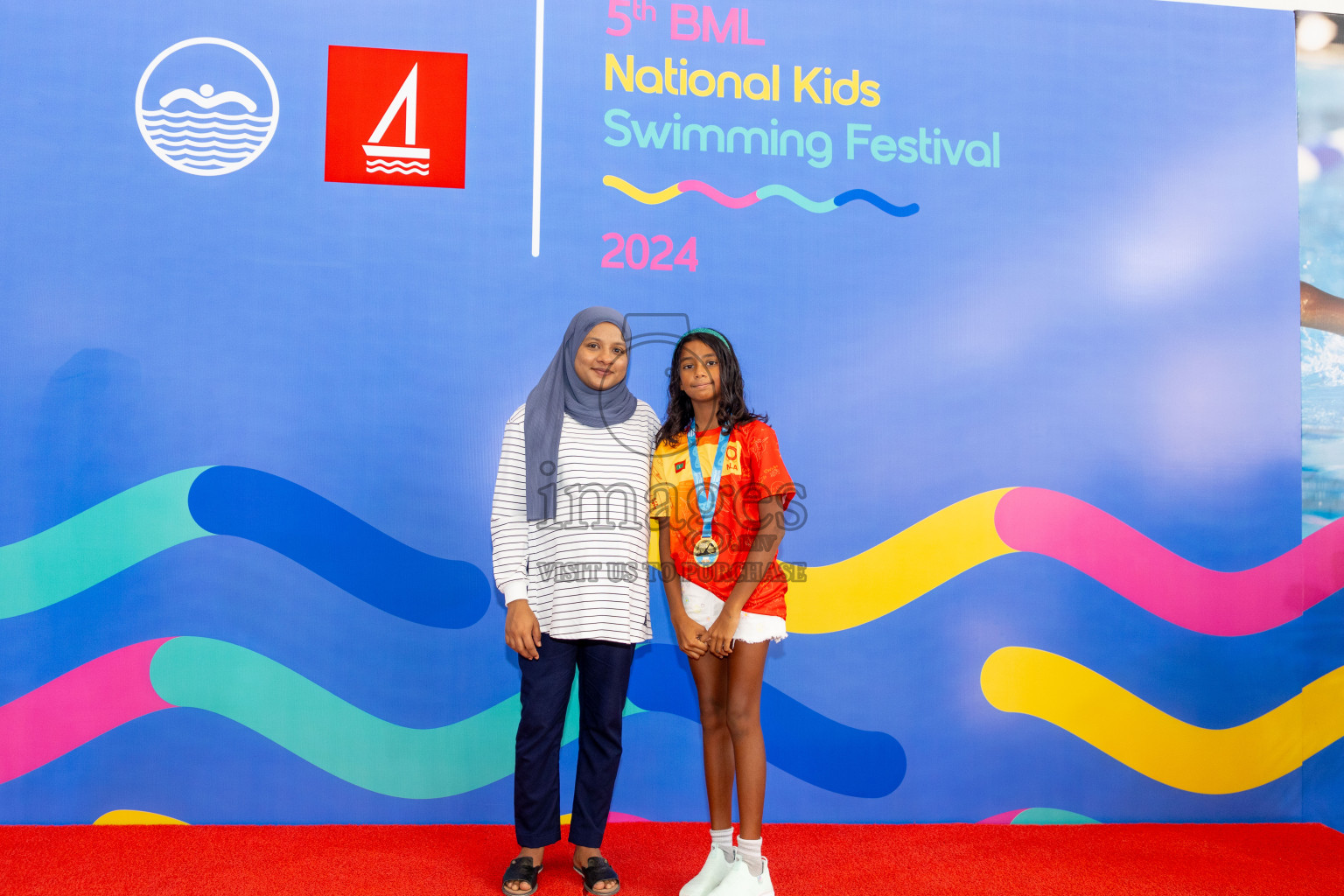 Closing of BML 5th National Swimming Kids Festival 2024 held in Hulhumale', Maldives on Saturday, 23rd November 2024.
Photos: Ismail Thoriq / images.mv