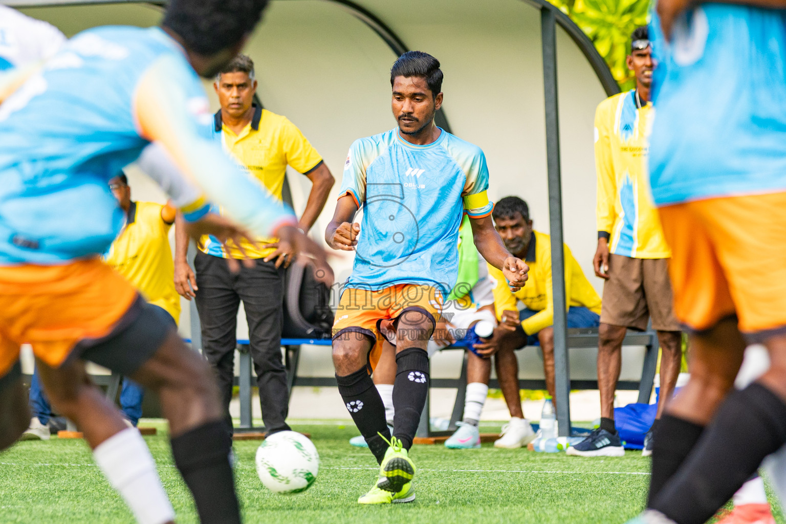 Oblu Sangli vs Joy Island in Resort League 2025 (North Male Zone) day 4 was held on Saturday, 6th September 2025 in One And Only Reethi Rah Maldives Resort, Photos: Areef Adam / images.mv