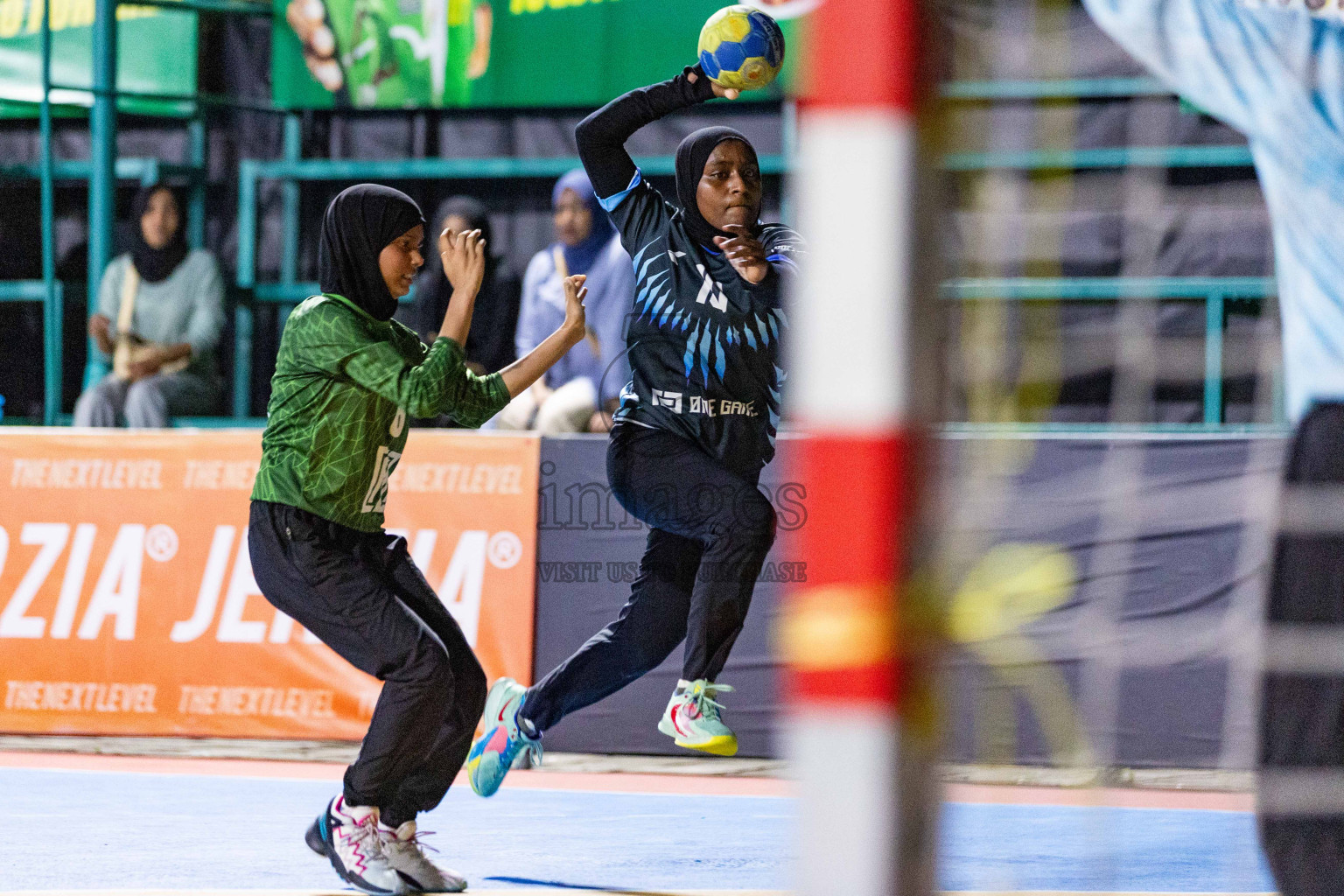 Day 20 of 10th National Handball Tournament 2023, held in Handball ground, Male', Maldives on Wednesday, 20th December 2023 Photos: Nausham Waheed/ Images.mv