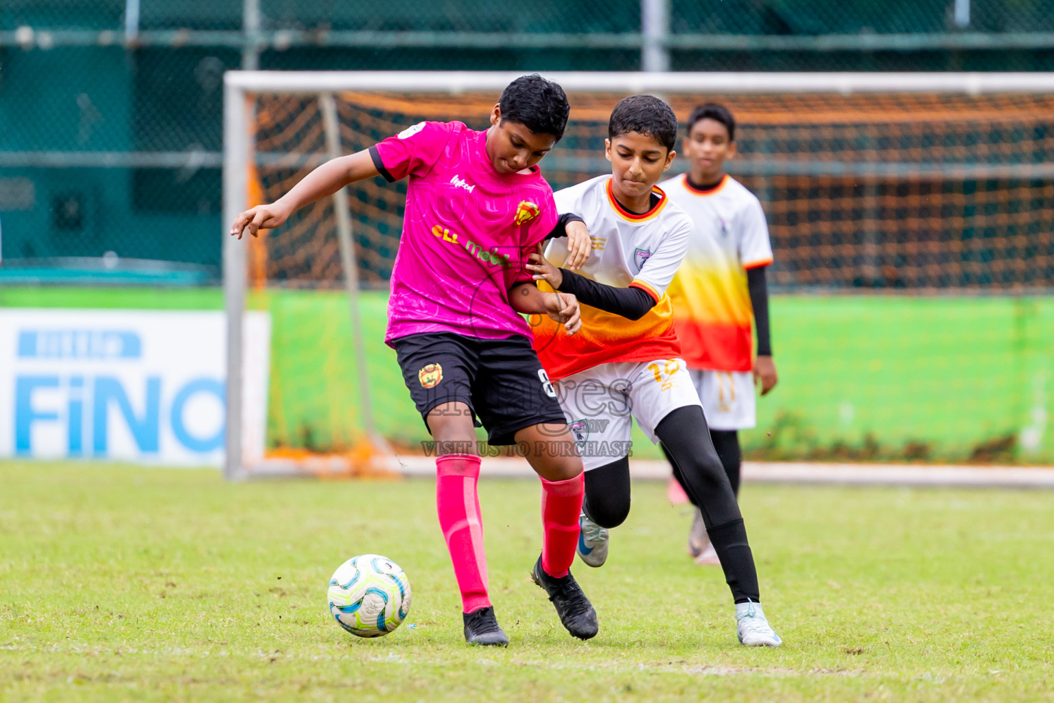 Club Eagles vs United Victory (U12) in Day 11 of Dhivehi Youth League 2024 held at Henveiru Stadium on Tuesday, 17th December 2024. Photos: Nausham Waheed / Images.mv