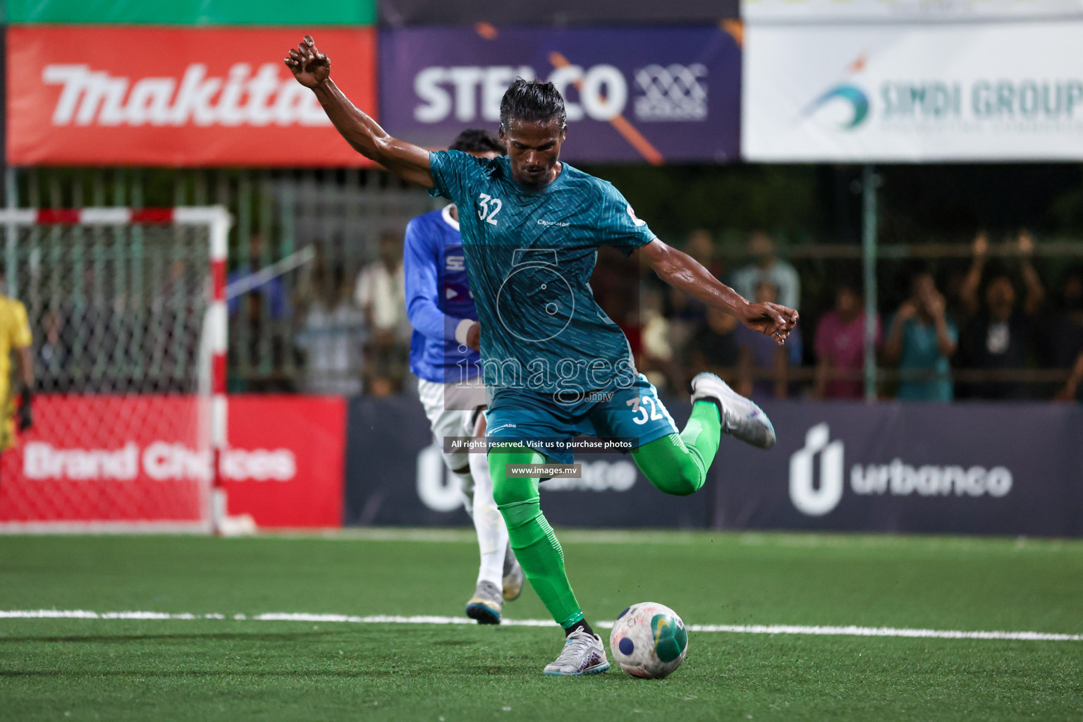 Medianet vs Crossroads Maldives in Club Maldives Cup 2023 held in Hulhumale, Maldives, on Tuesday, 18th July 2023 Photos: Nausham Waheed / images.mv